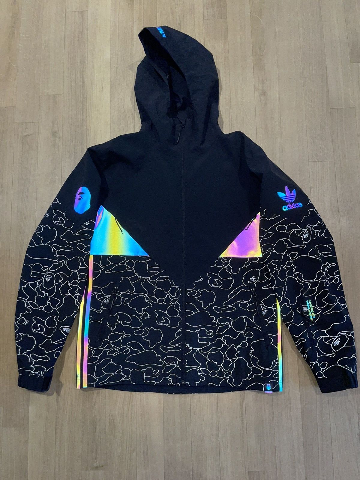 Adidas bape hot sale snow jacket