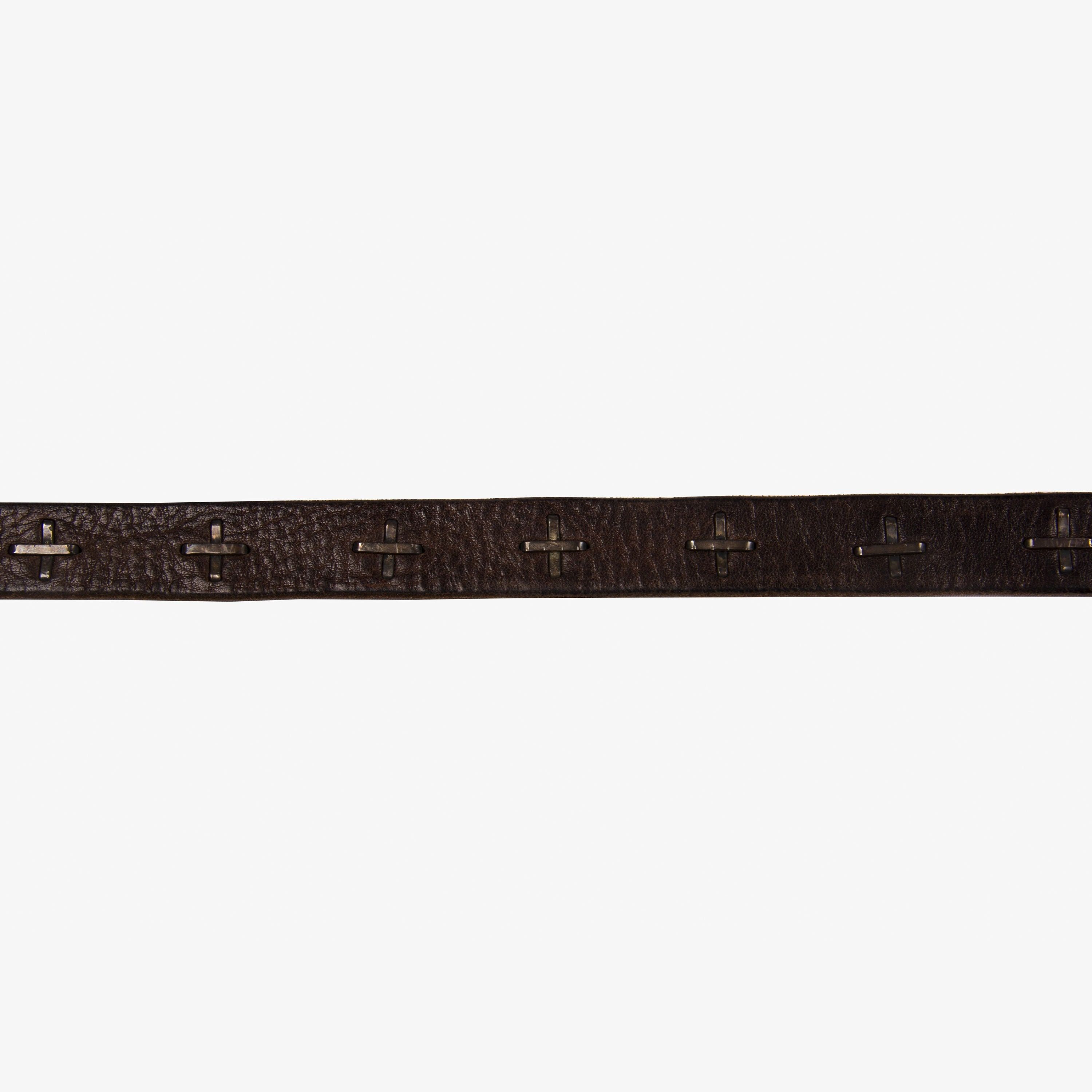Ma+ MA+ .925 STUDDED PLUS BELT WISHBONE BUCKLE Size ONE SIZE - 4 Thumbnail