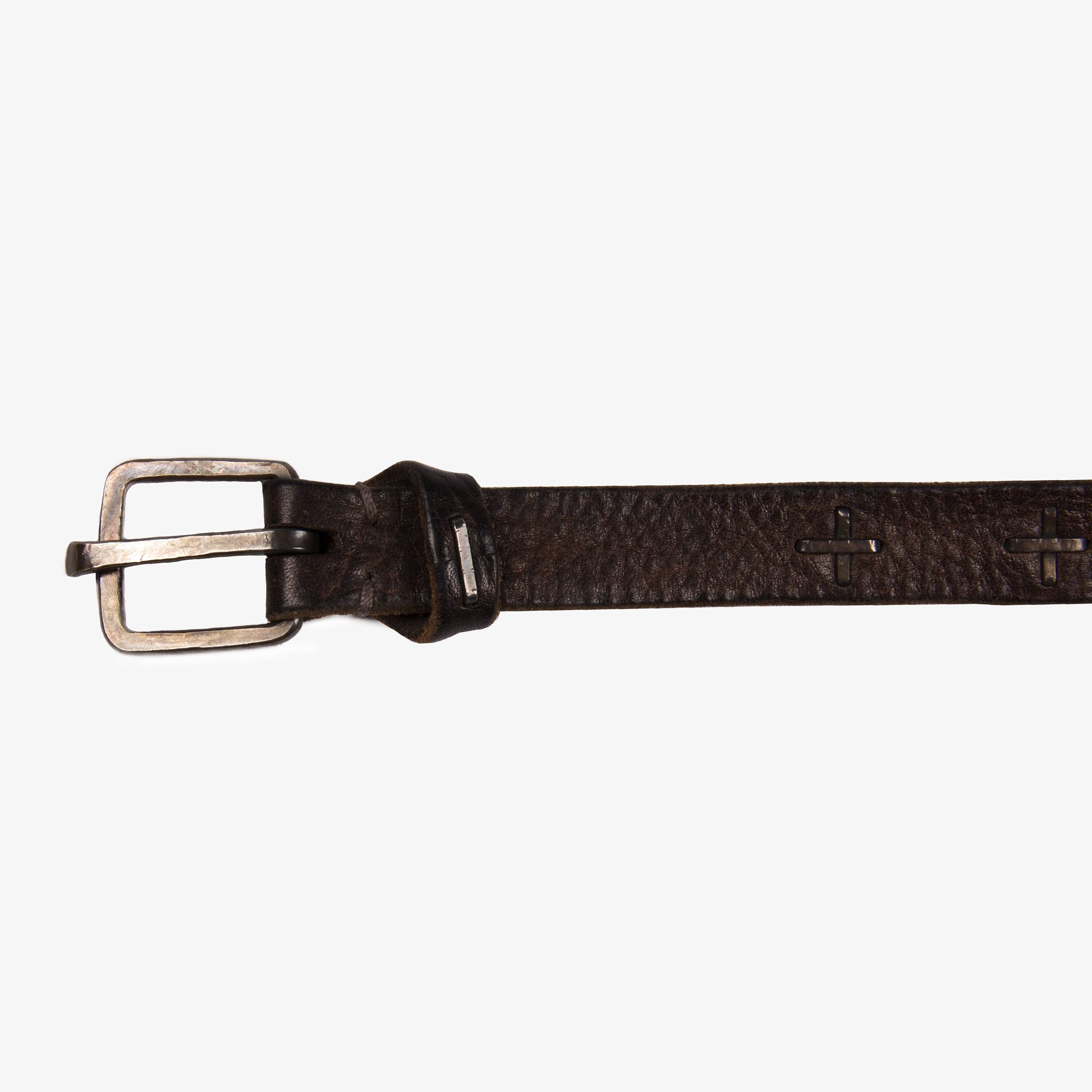 Ma+ MA+ .925 STUDDED PLUS BELT WISHBONE BUCKLE Size ONE SIZE - 5 Thumbnail