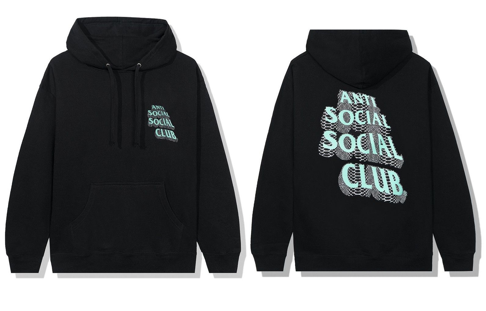 Anti Social Social Club DS ASSC Mint Logo Costumes Black Hoodie in hand BAPE KITH Size US M / EU 48-50 / 2 - 6 Thumbnail