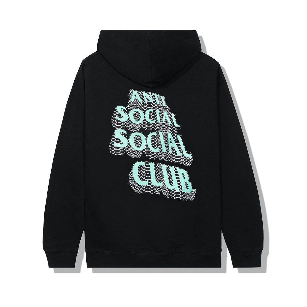 Anti Social Social Club DS ASSC Mint Logo Costumes Black Hoodie in hand BAPE KITH Size US M / EU 48-50 / 2 - 4 Thumbnail