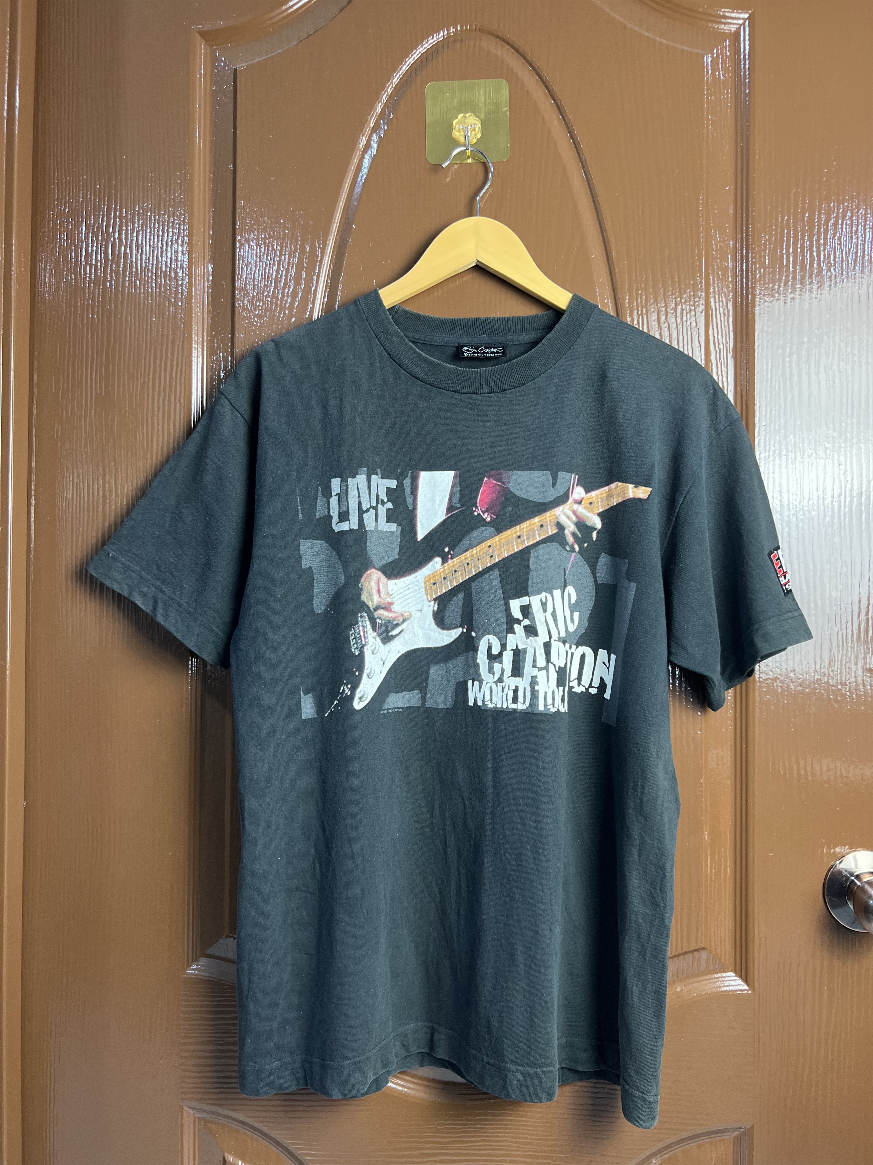 Band Tees 🔥Vintage 99 Eric Clapton Japan Tour Tees Size US M / EU 48-50 / 2 - 16 Thumbnail
