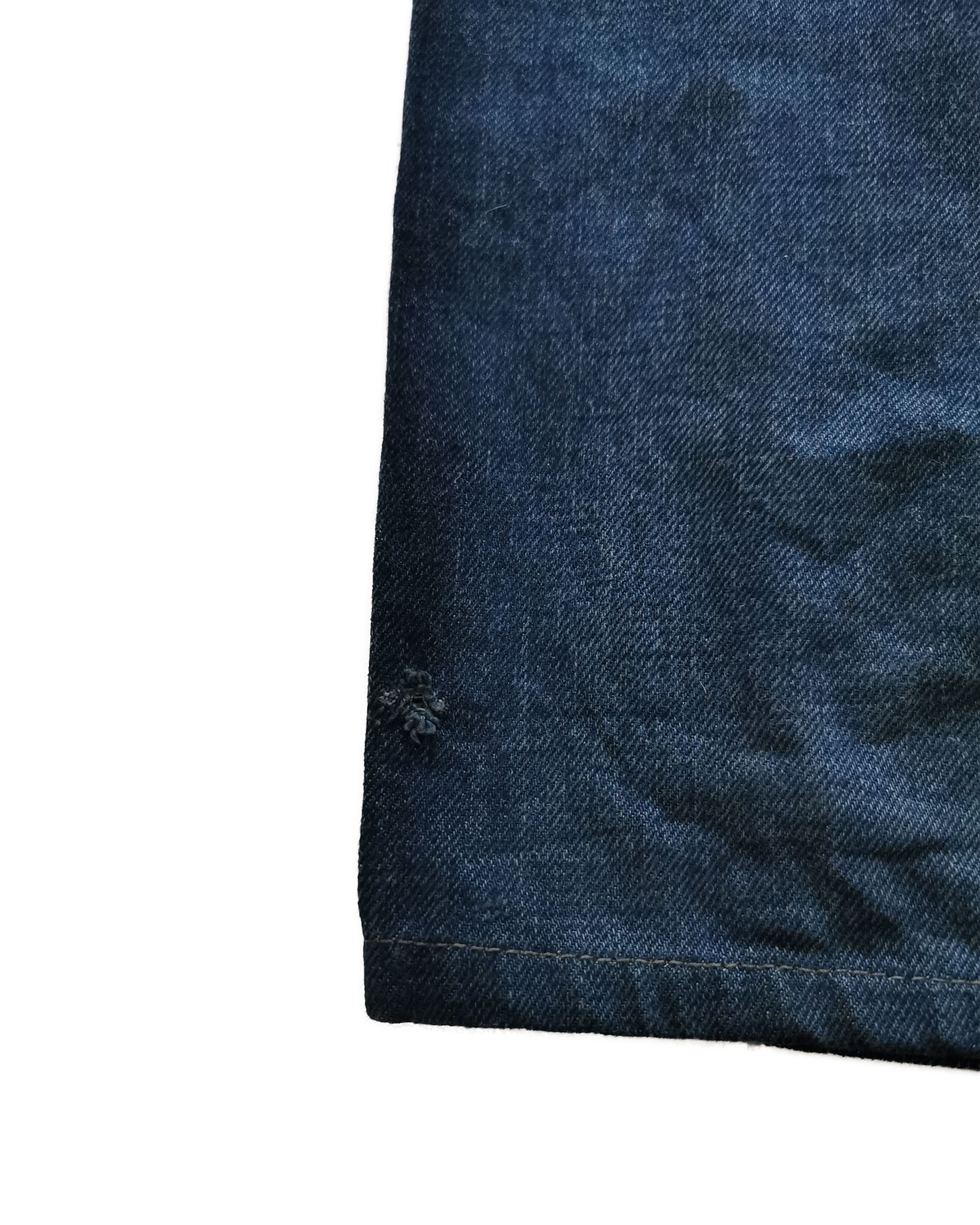 Evisu × Japanese Brand Vintage Evis Distressed Denim Re-dye Selvedge Jeans Size US 30 / EU 46 - 18 Thumbnail