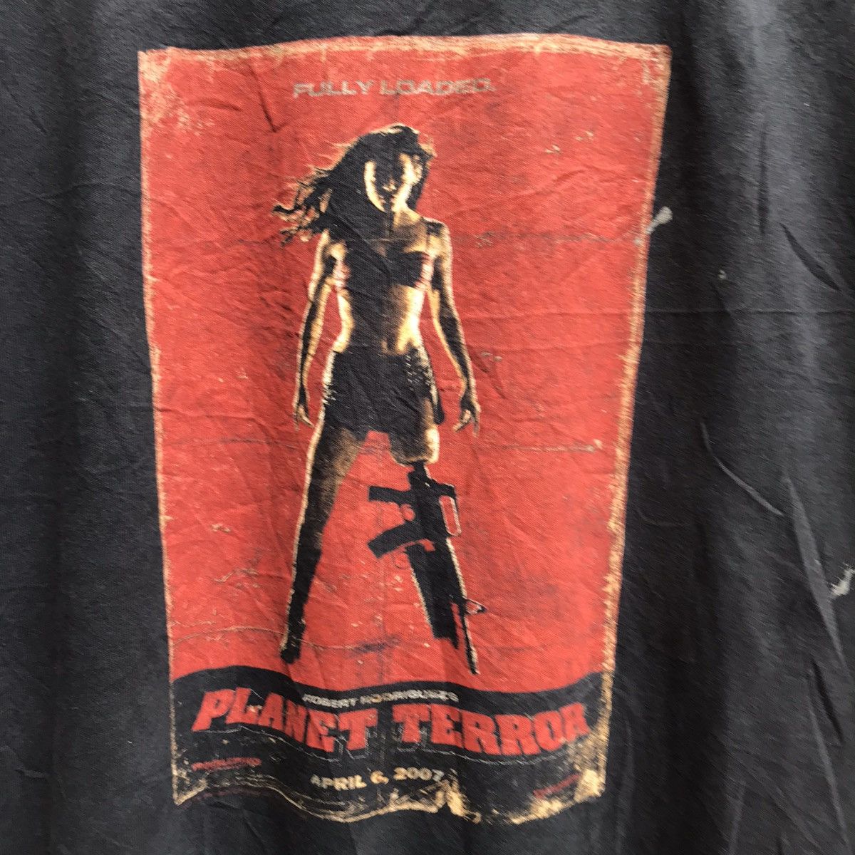 Vintage Vintage PLANET TERROR movie tee grindhouse Size US XL / EU 56 / 4 - 3 Thumbnail