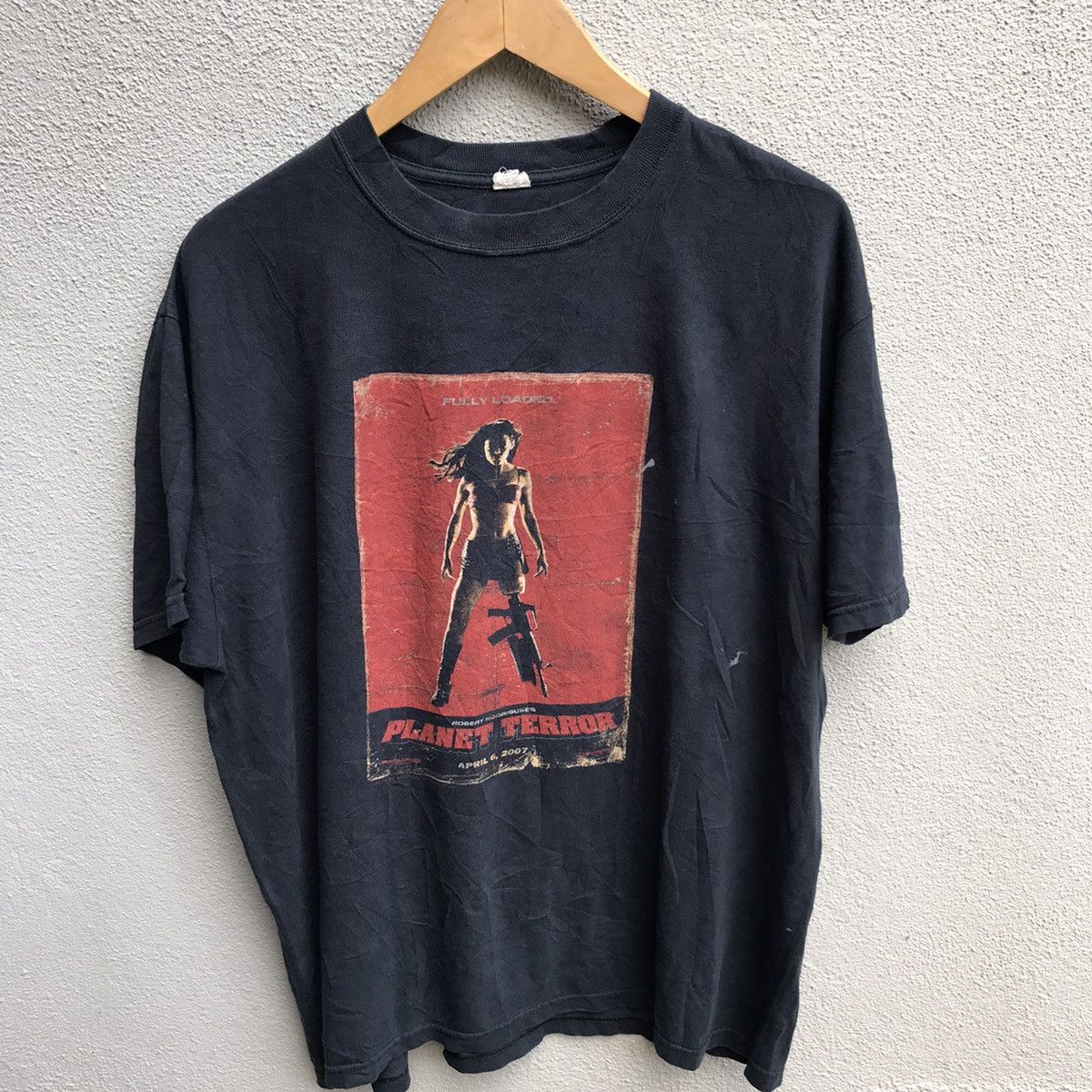 Vintage Vintage PLANET TERROR movie tee grindhouse Size US XL / EU 56 / 4 - 2 Thumbnail