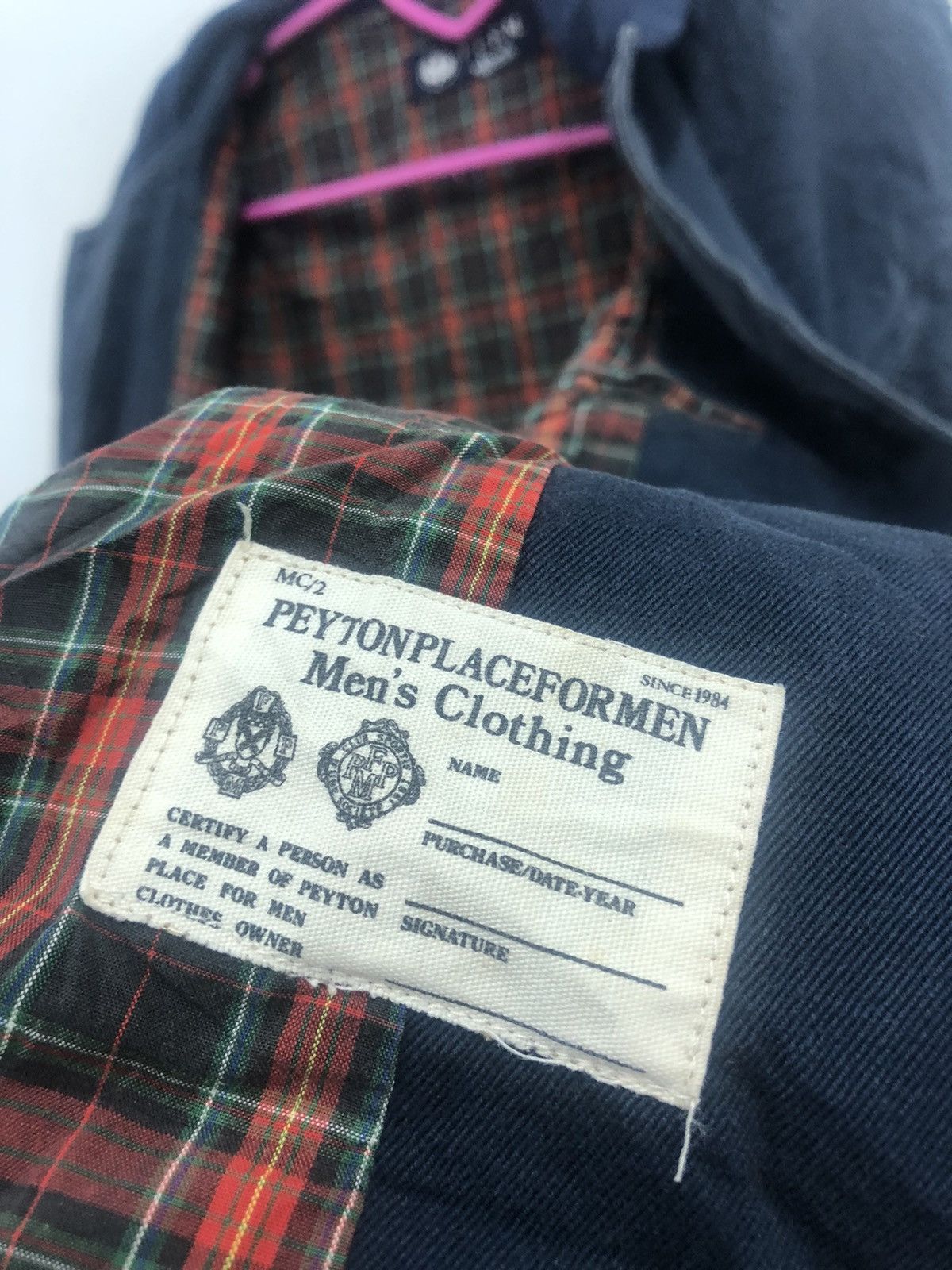 PPFM Rare Vintage PPFM PEYTON PLACE FOR MEN Bomber Jacket Size US M / EU 48-50 / 2 - 7 Thumbnail