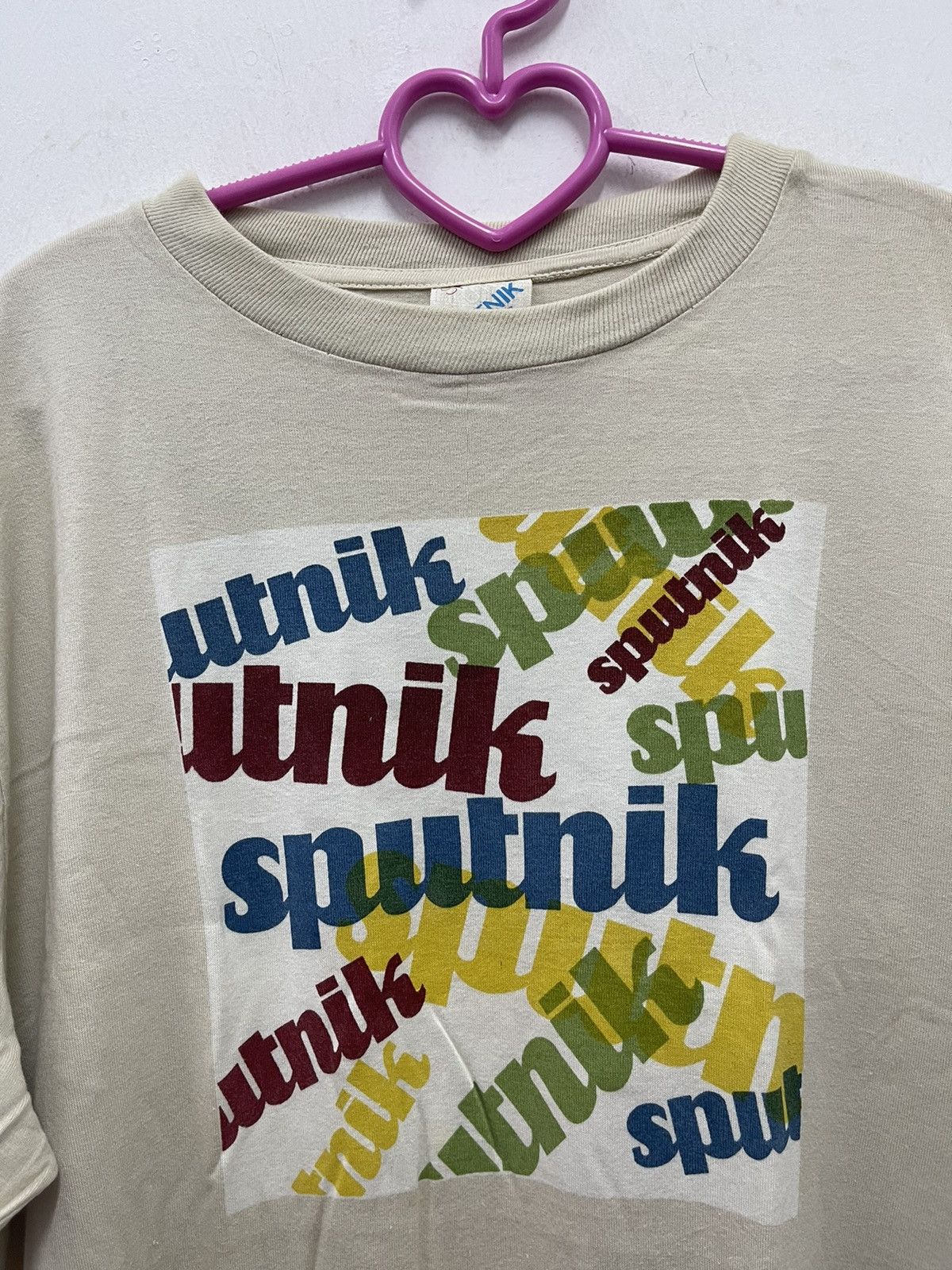 Sputnik 1985 Rare Vintage SPUTNIK Box Logo Shirt Size US M / EU 48-50 / 2 - 2 Thumbnail