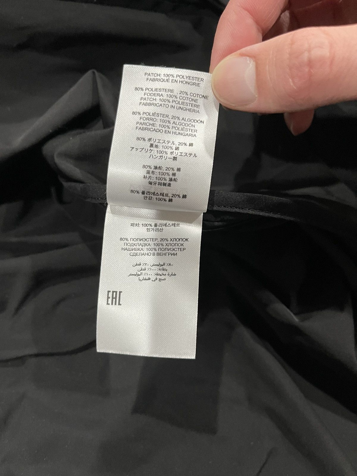 Dries Van Noten Dries Van Noten Black Len Lye Edition Velcro Patch Jacket Size US L / EU 52-54 / 3 - 15 Thumbnail