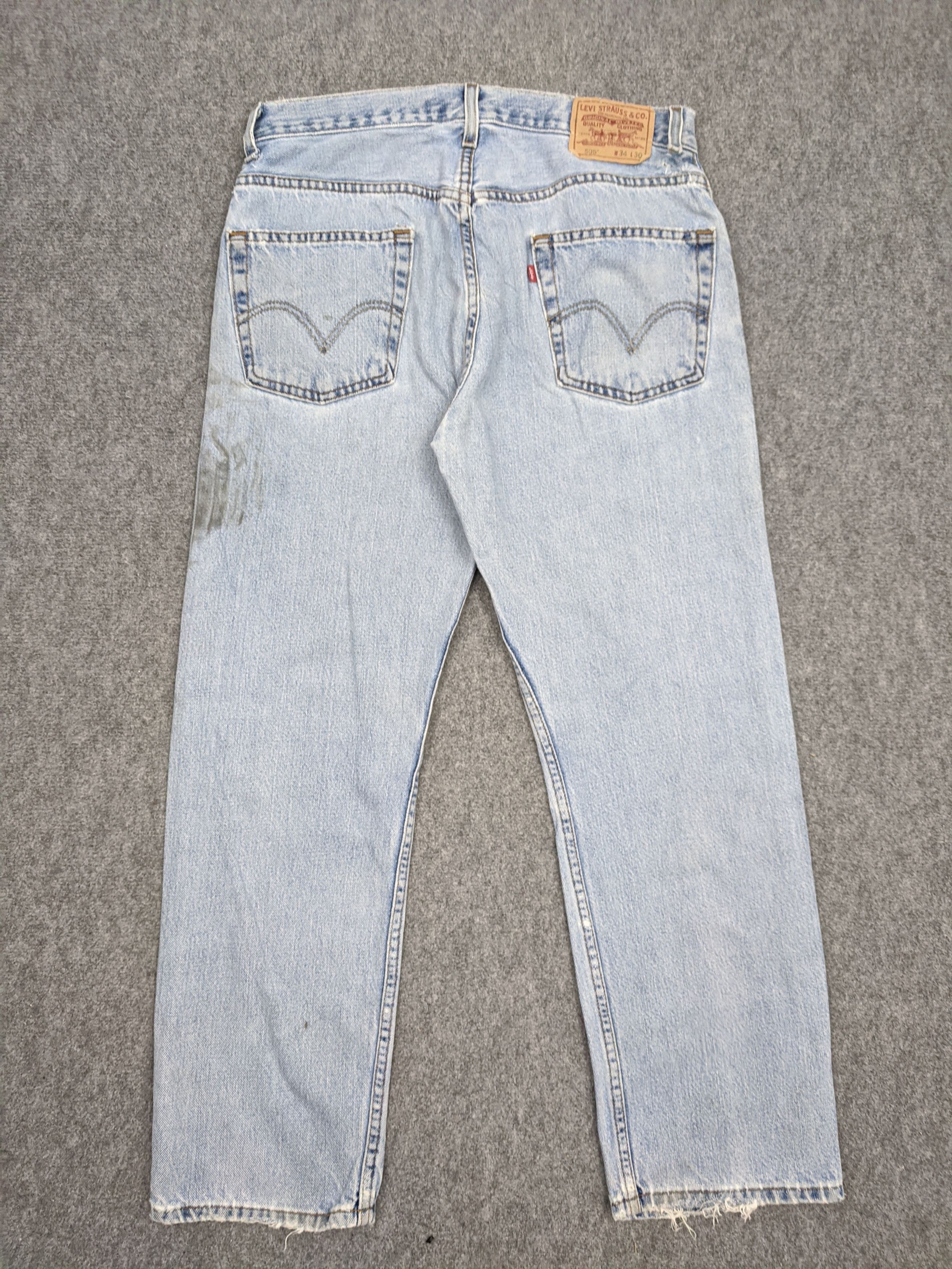 Vintage Levis 505 Light Wash Jeans 34x28 DP0619