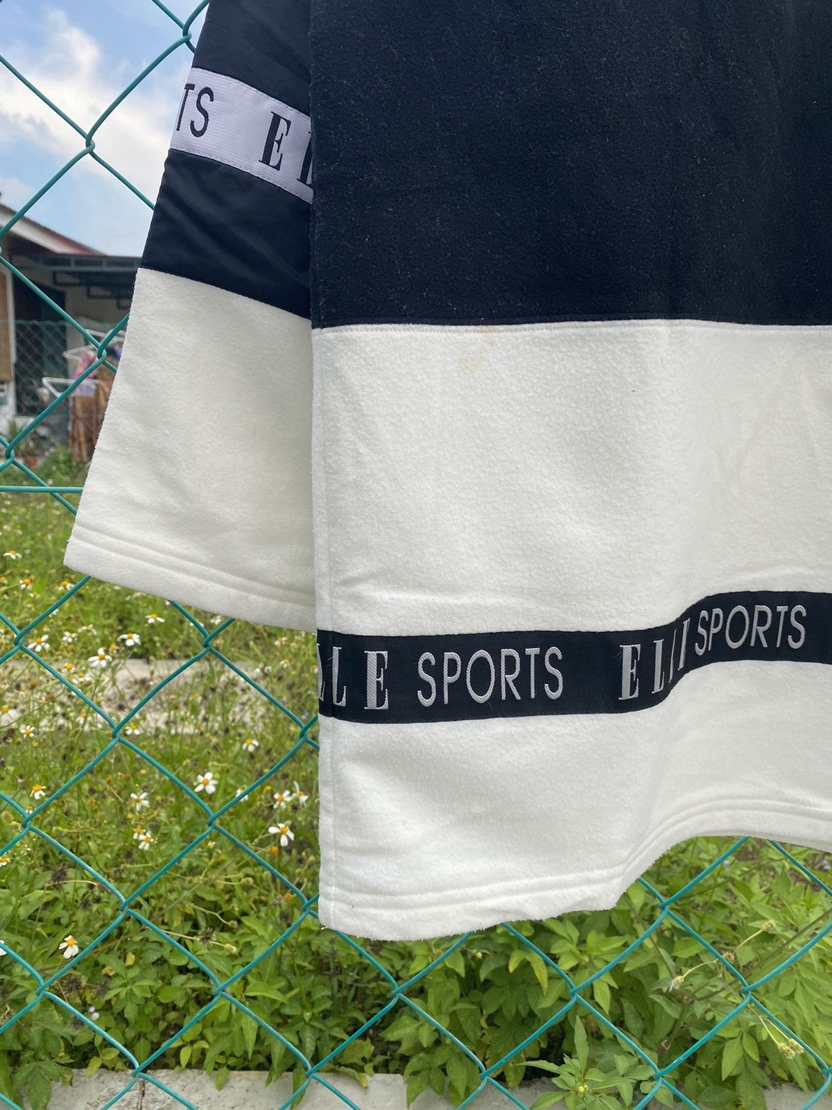 Japanese Brand Vintage Elle Sport Spellout Half Zipper Fleece Size US M / EU 48-50 / 2 - 5 Thumbnail