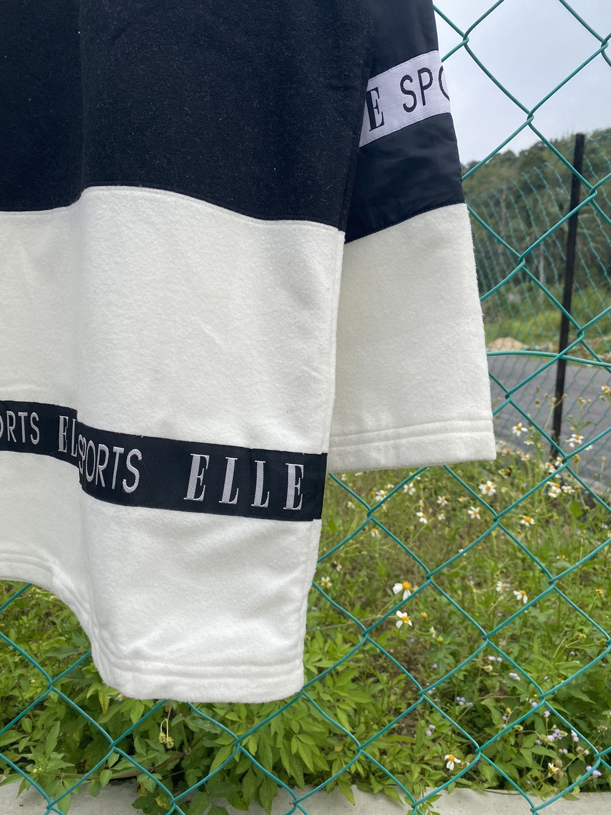 Japanese Brand Vintage Elle Sport Spellout Half Zipper Fleece Size US M / EU 48-50 / 2 - 4 Thumbnail