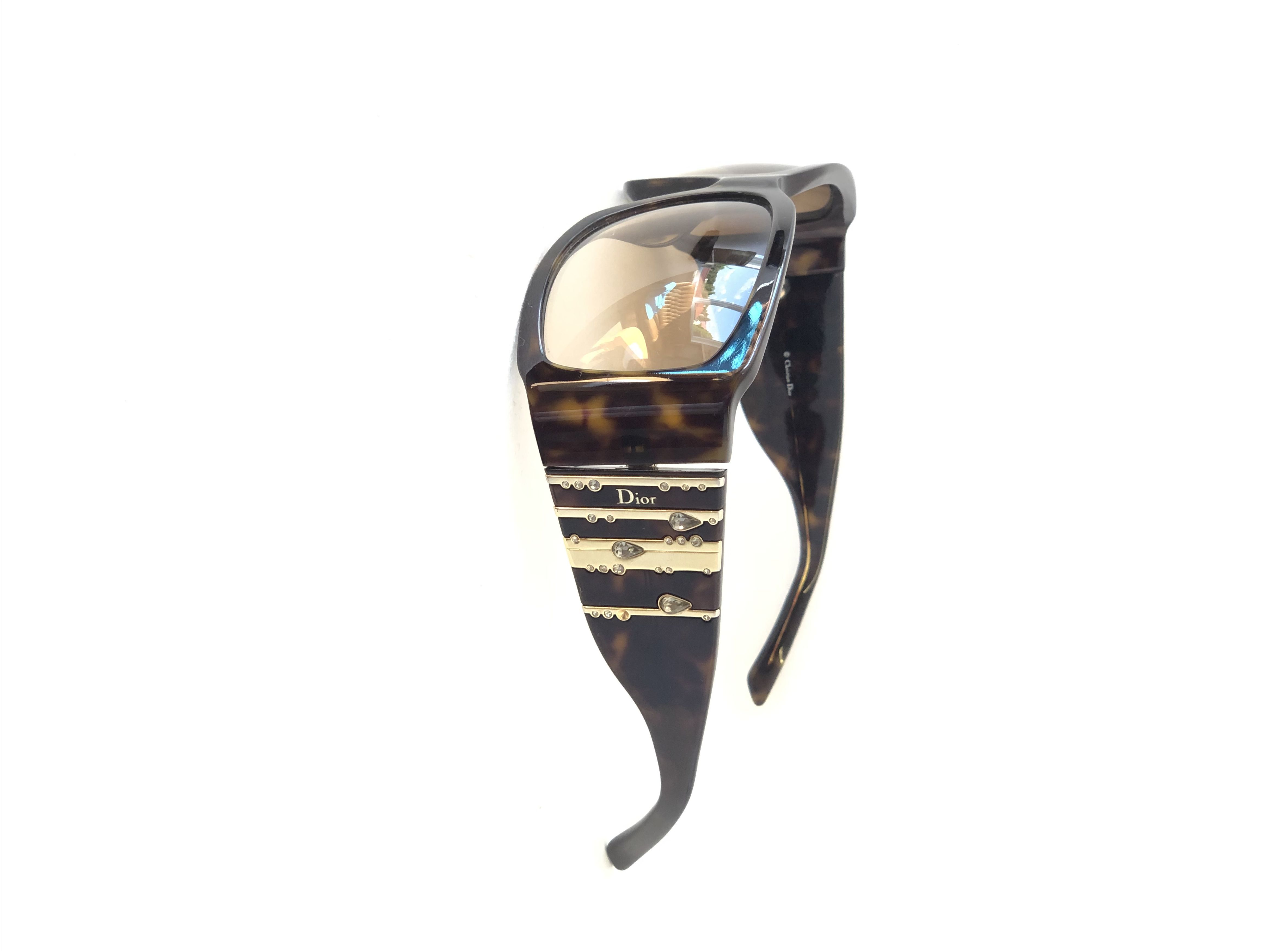 Dior Dior Rain 1 Swarovski Crystal Sunglasses Size ONE SIZE - 5 Thumbnail