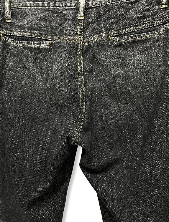 Yohji Yamamoto FIRE!!Vtg Y’S YAMAMOTO Japan Designer Denim Bush Pants Size US 28 / EU 44 - 5 Thumbnail