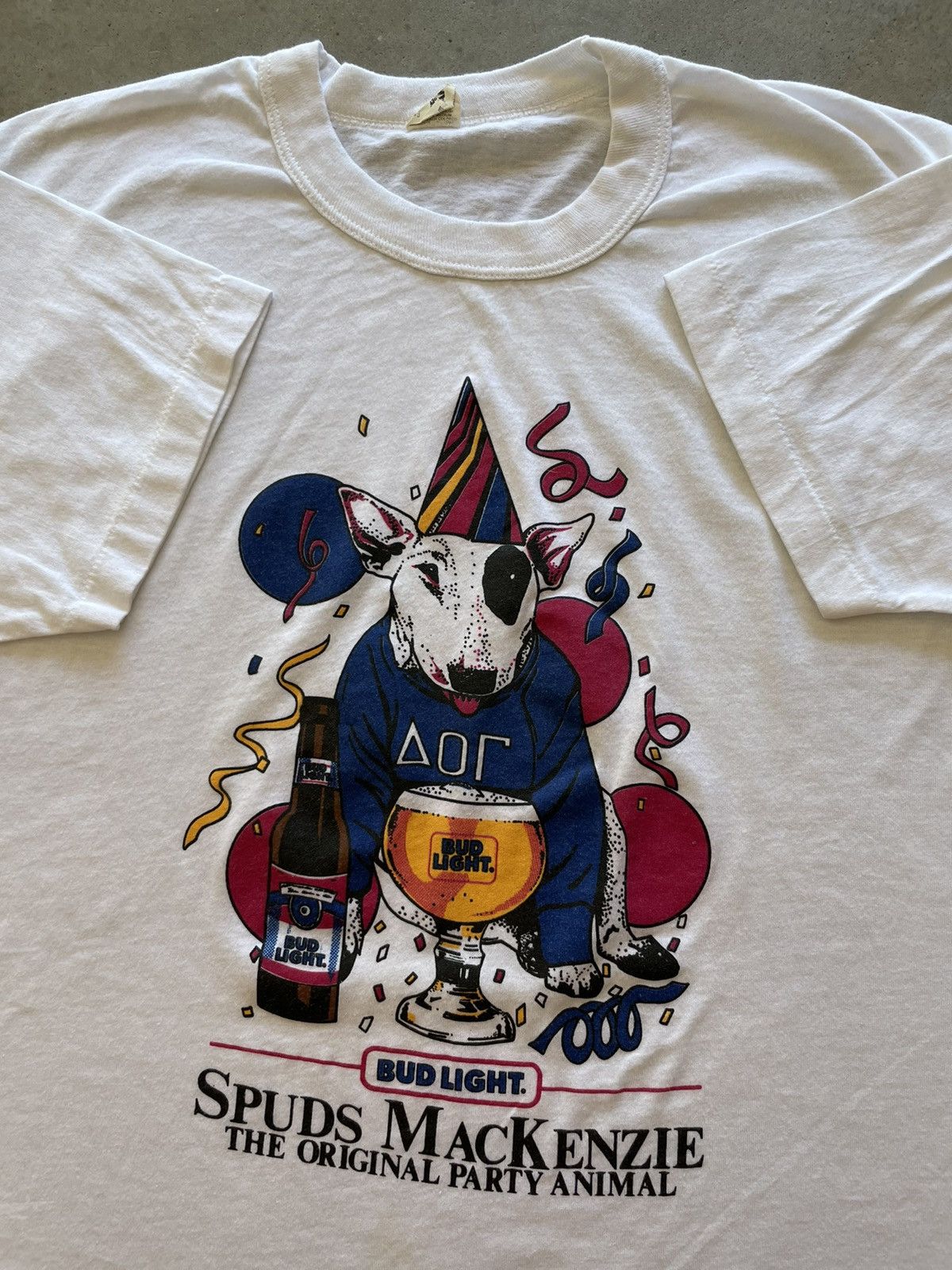 Budweiser × Vintage Vintage Spuds McKenzie bud light graphic tee Size US M / EU 48-50 / 2 - 1 Thumbnail