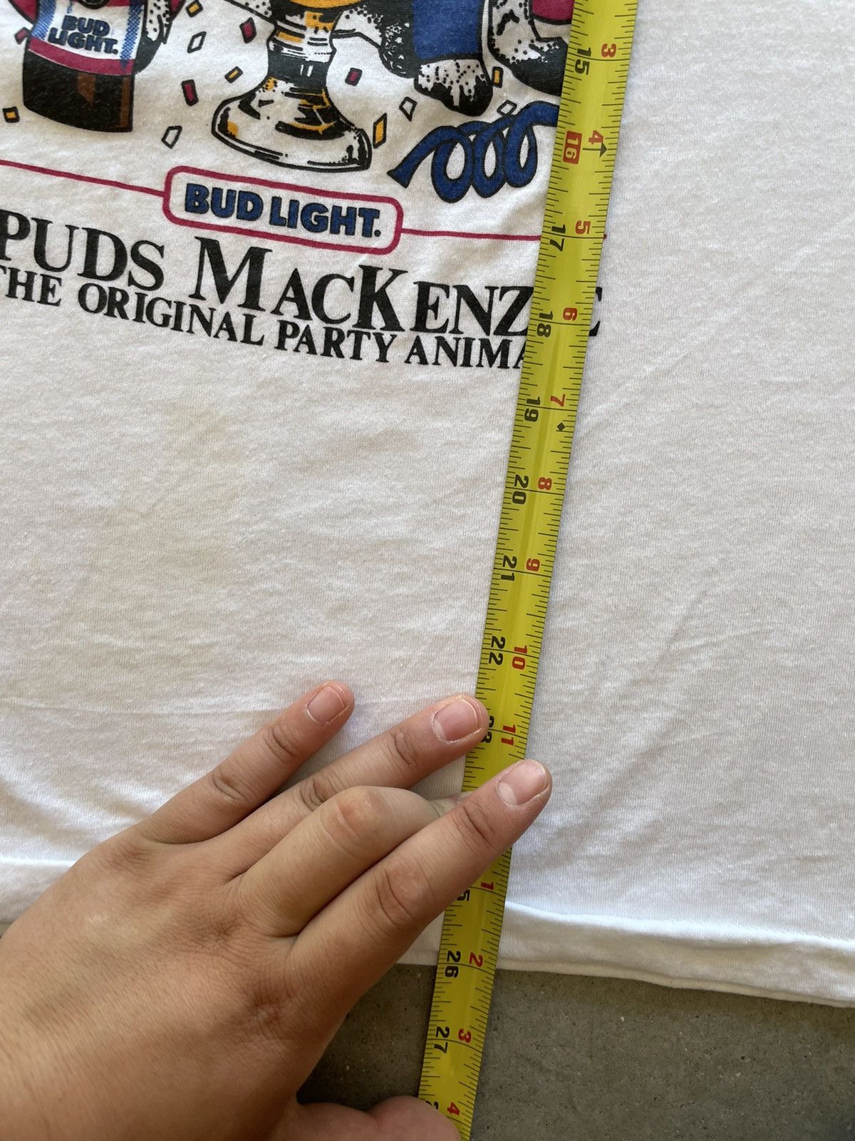 Budweiser × Vintage Vintage Spuds McKenzie bud light graphic tee Size US M / EU 48-50 / 2 - 4 Thumbnail