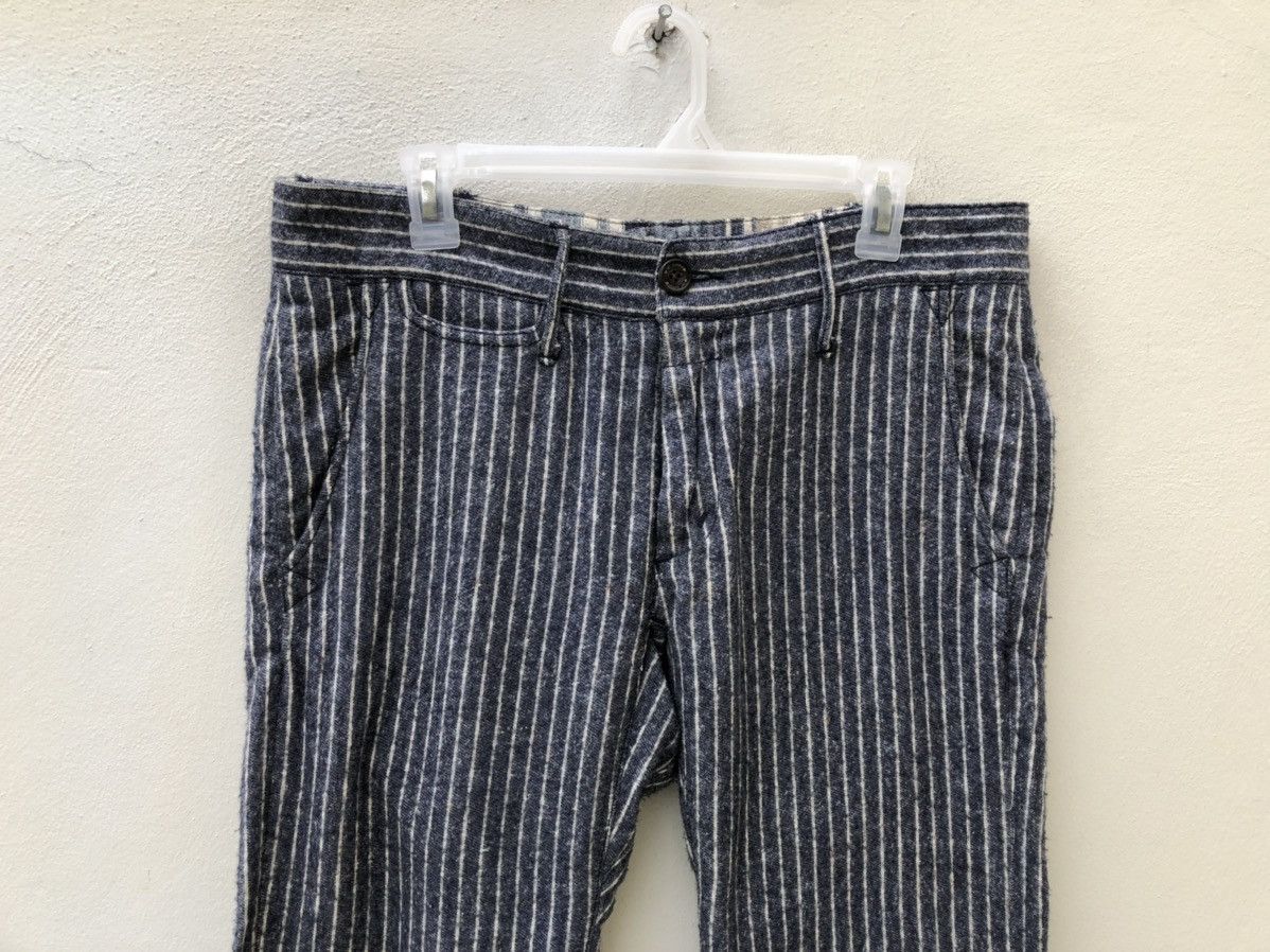 Vintage TMT Classic Japan Cinch Back Striped Trouser Pant Size US 32 / EU 48 - 16 Thumbnail