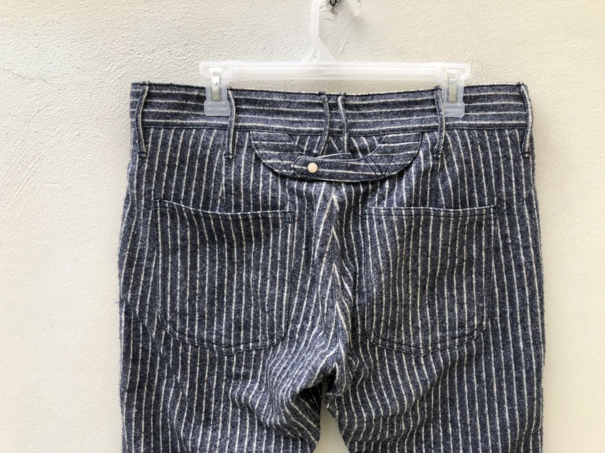 Vintage TMT Classic Japan Cinch Back Striped Trouser Pant Size US 32 / EU 48 - 7 Thumbnail