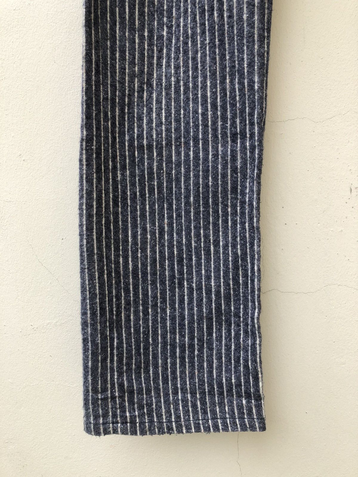 Vintage TMT Classic Japan Cinch Back Striped Trouser Pant Size US 32 / EU 48 - 21 Thumbnail