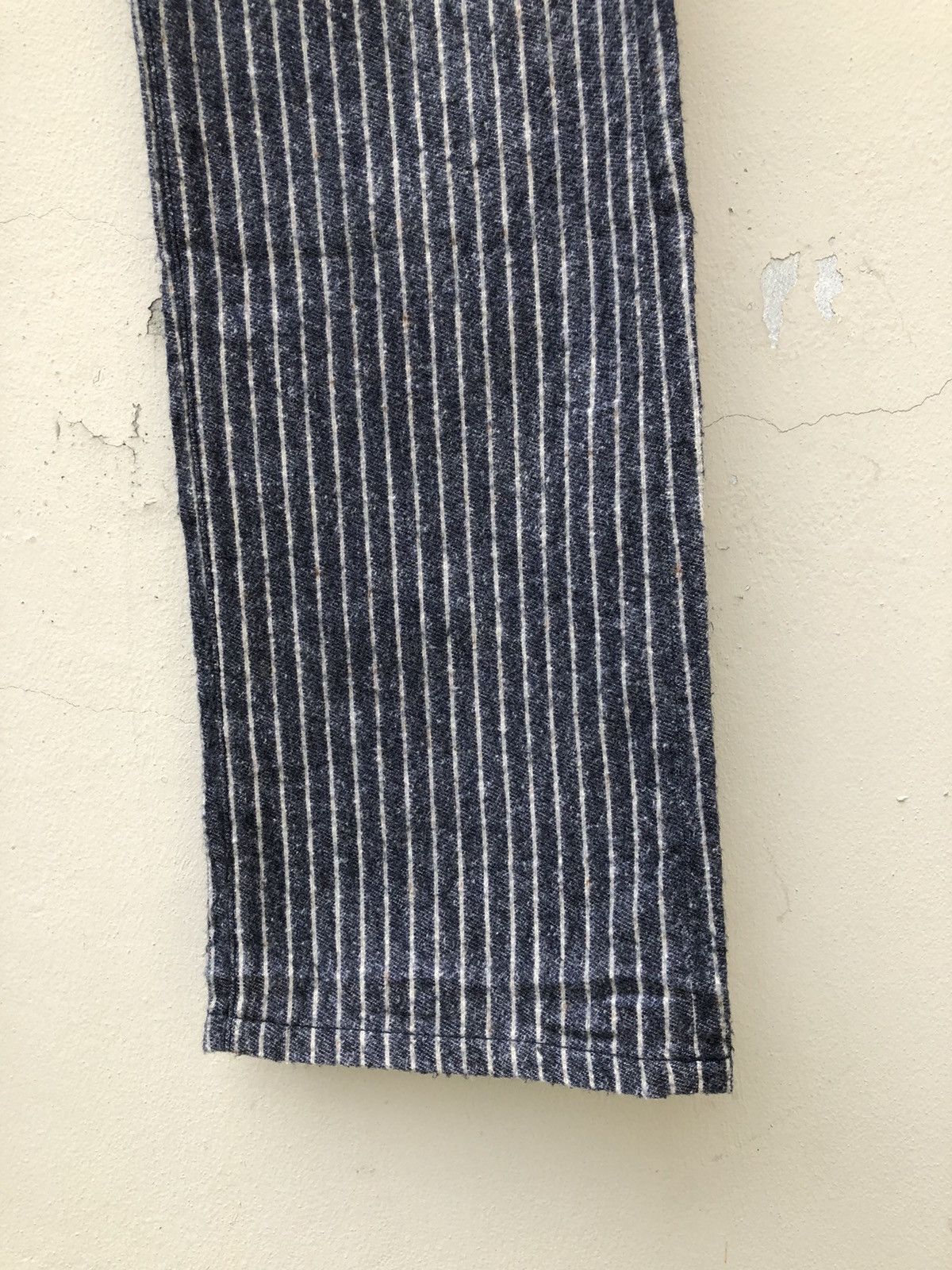 Vintage TMT Classic Japan Cinch Back Striped Trouser Pant Size US 32 / EU 48 - 24 Thumbnail