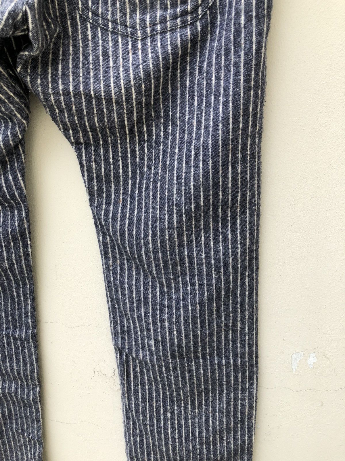 Vintage TMT Classic Japan Cinch Back Striped Trouser Pant Size US 32 / EU 48 - 13 Thumbnail