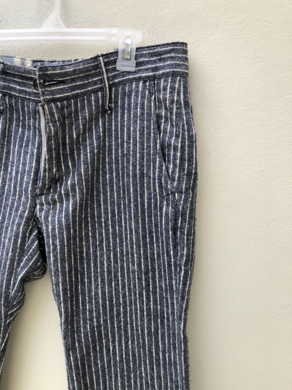 Vintage TMT Classic Japan Cinch Back Striped Trouser Pant Size US 32 / EU 48 - 22 Thumbnail