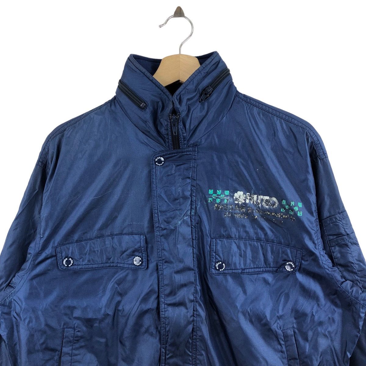 Sports Specialties × Vintage Vintage NISSAN HITEQ Jacket Motosports Racing Nismo JDM Size US L / EU 52-54 / 3 - 2 Thumbnail