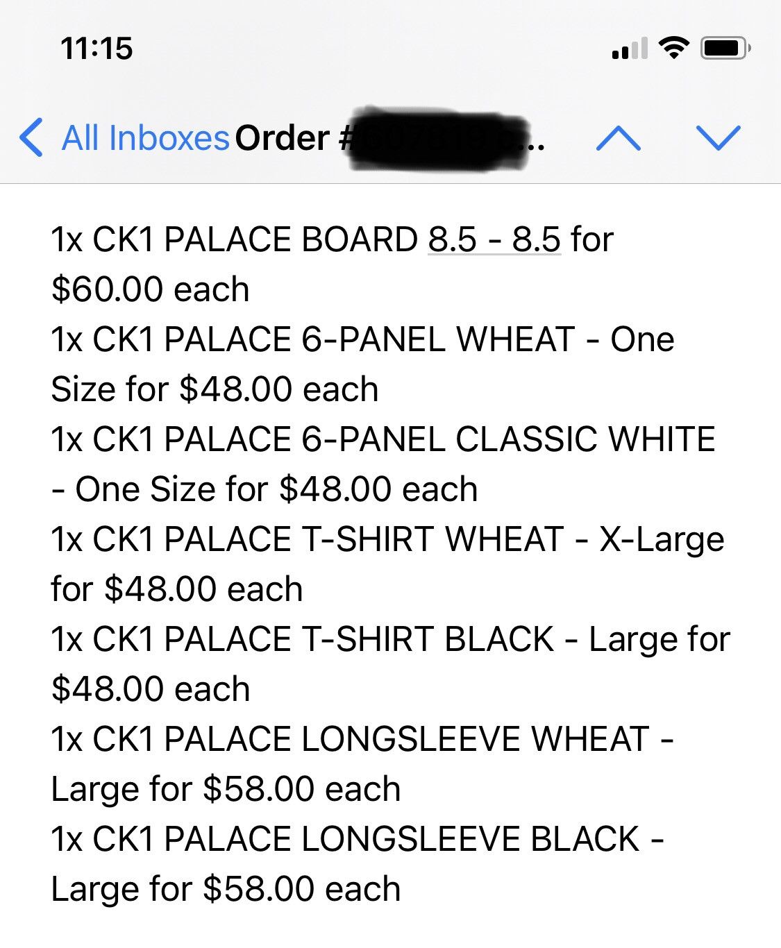 Calvin Klein × Palace Palace Calvin Klein CK1 6 panel white Size ONE SIZE - 4 Thumbnail