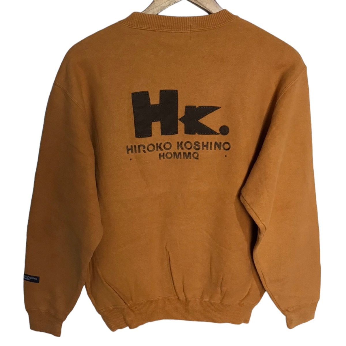 Hiroko Koshino Homme Hiroko koshino homme big logo crewneck Size US L / EU 52-54 / 3 - 1 Thumbnail