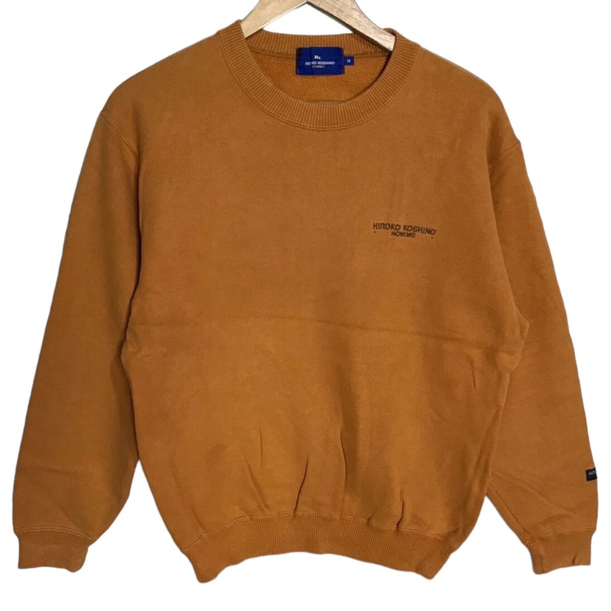 Hiroko Koshino Homme Hiroko koshino homme big logo crewneck Size US L / EU 52-54 / 3 - 2 Thumbnail