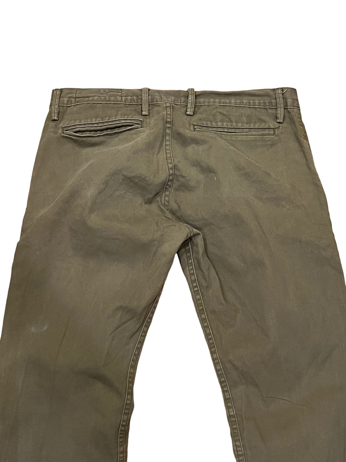 Rogue Territory Rogue Territory Mens Dull Brown Slim Taper Pants Size US 34 / EU 50 - 3 Thumbnail