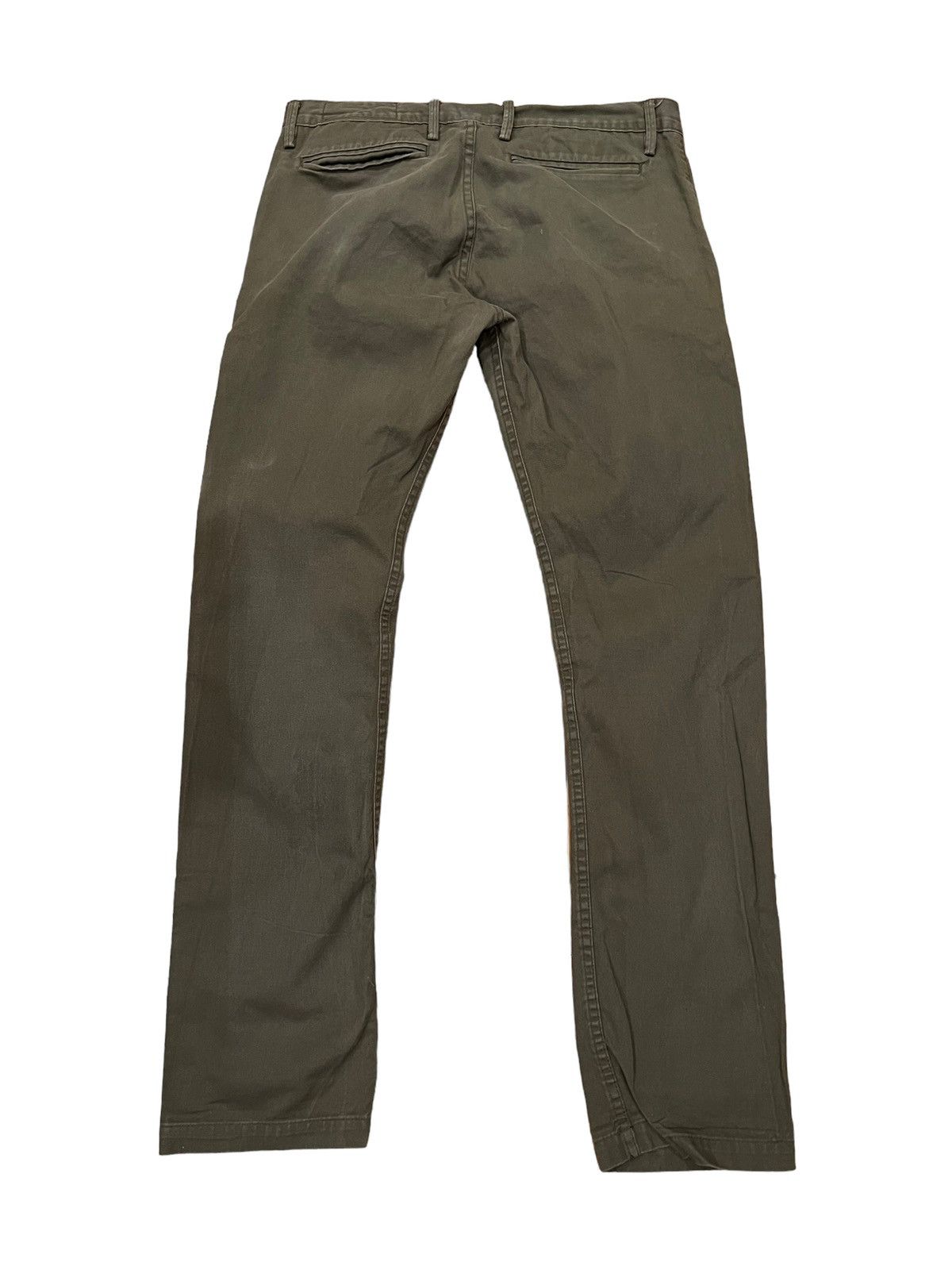 Rogue Territory Rogue Territory Mens Dull Brown Slim Taper Pants Size US 34 / EU 50 - 4 Thumbnail