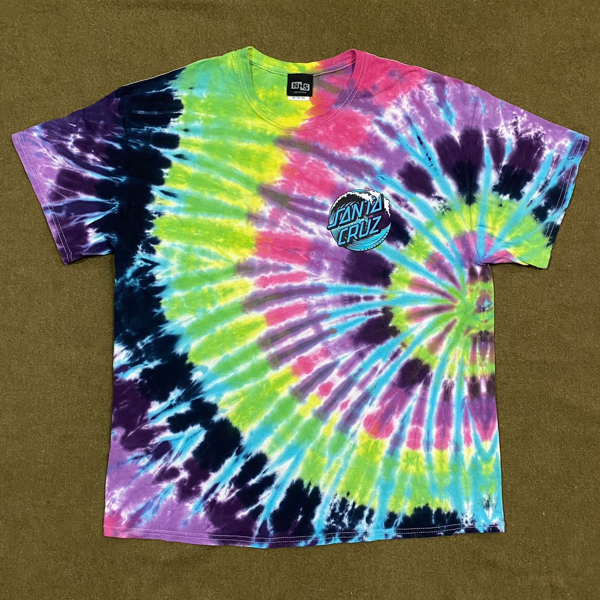 Santa Cruz Skateboards × Vintage VINTAGE Y2K SANTA CRUZ SKATEBOARD T-SHIRT Size US XL / EU 56 / 4 - 1 Thumbnail