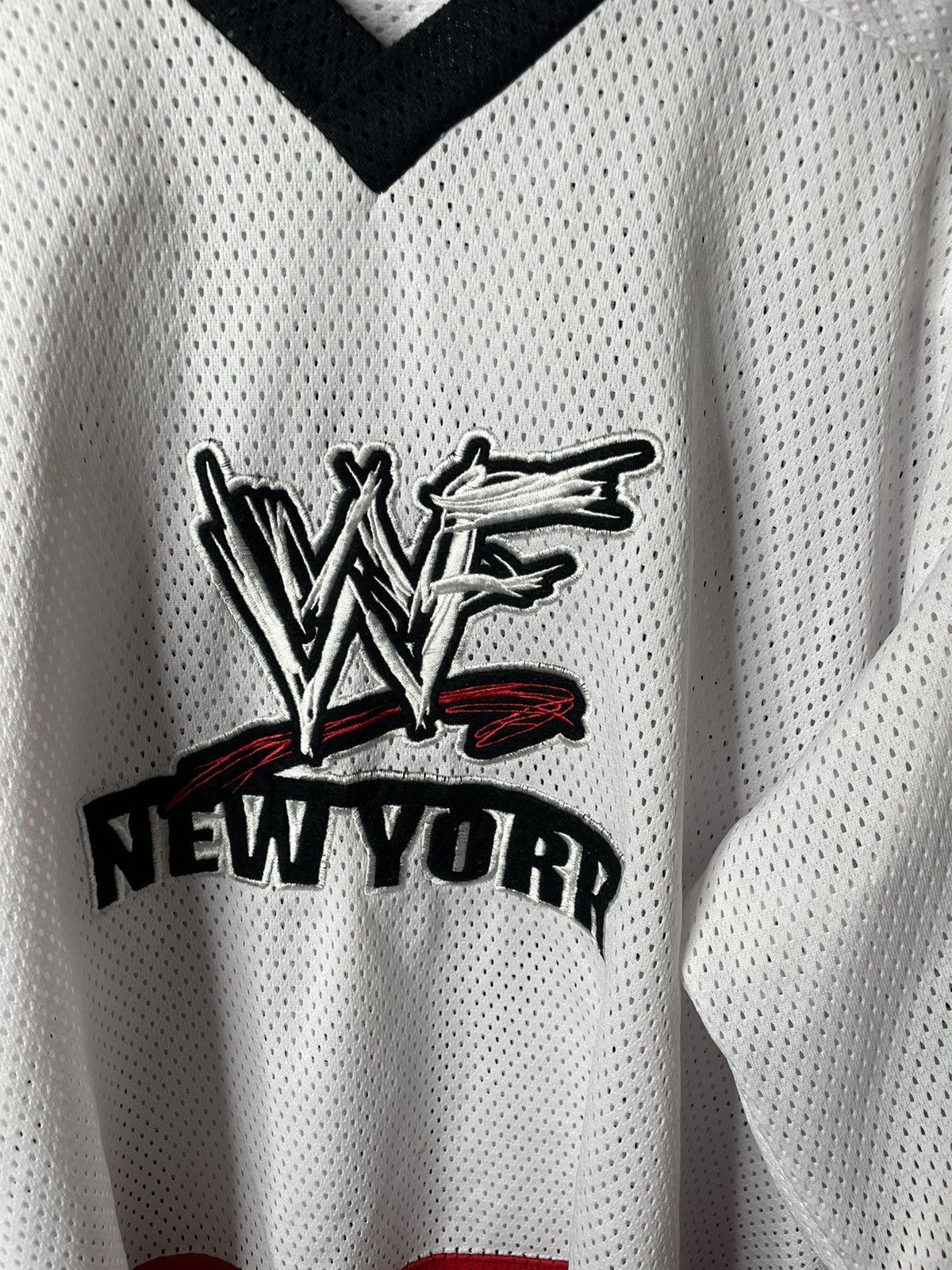 Vintage × WWF Vintage 90s WWF New York hockey jersey Size US XL / EU 56 / 4 - 3 Thumbnail