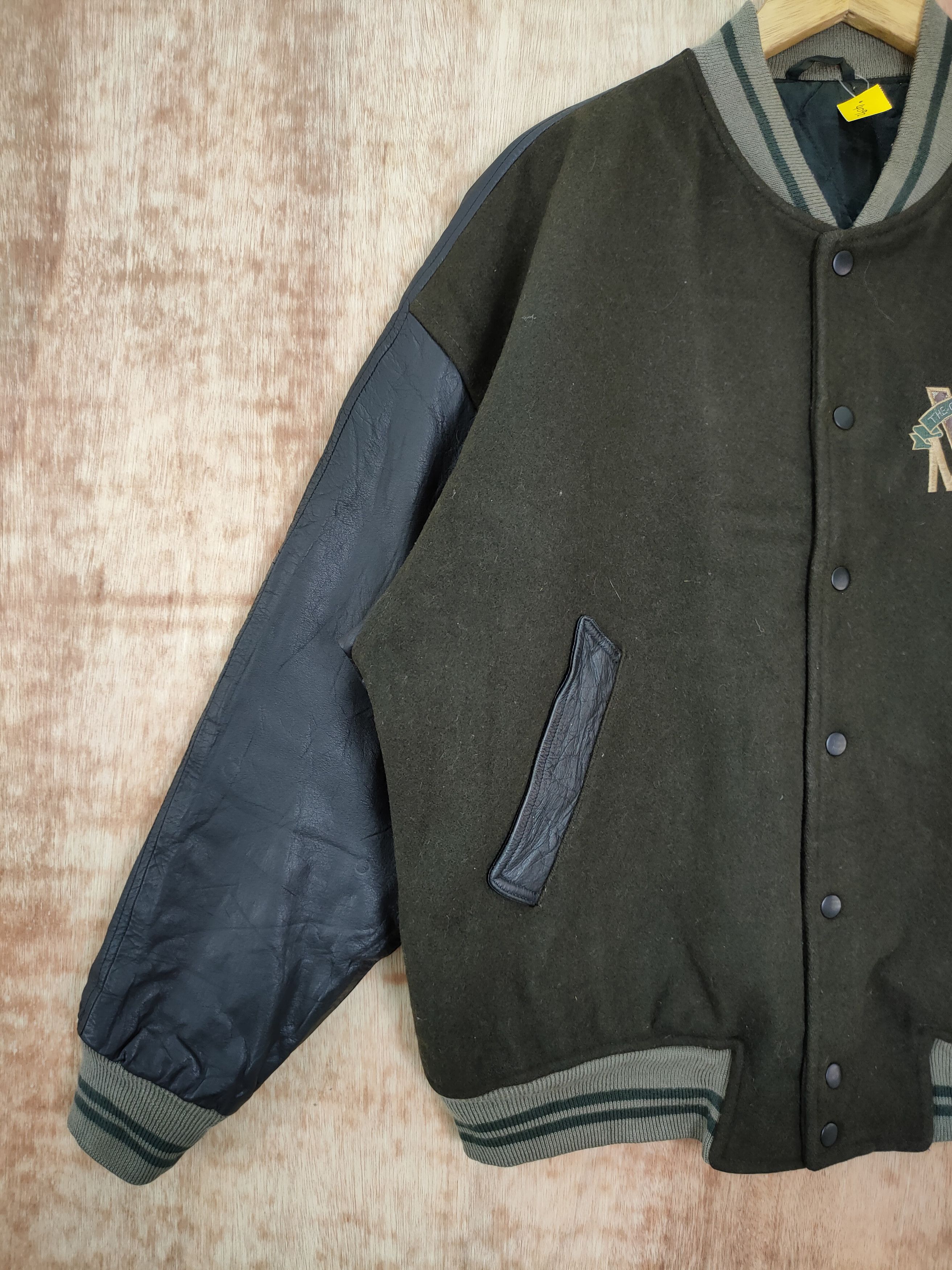 Japanese Brand DL Boutique Vendome V Men varsity wool jacket vintage #4092 Size US L / EU 52-54 / 3 - 8 Thumbnail