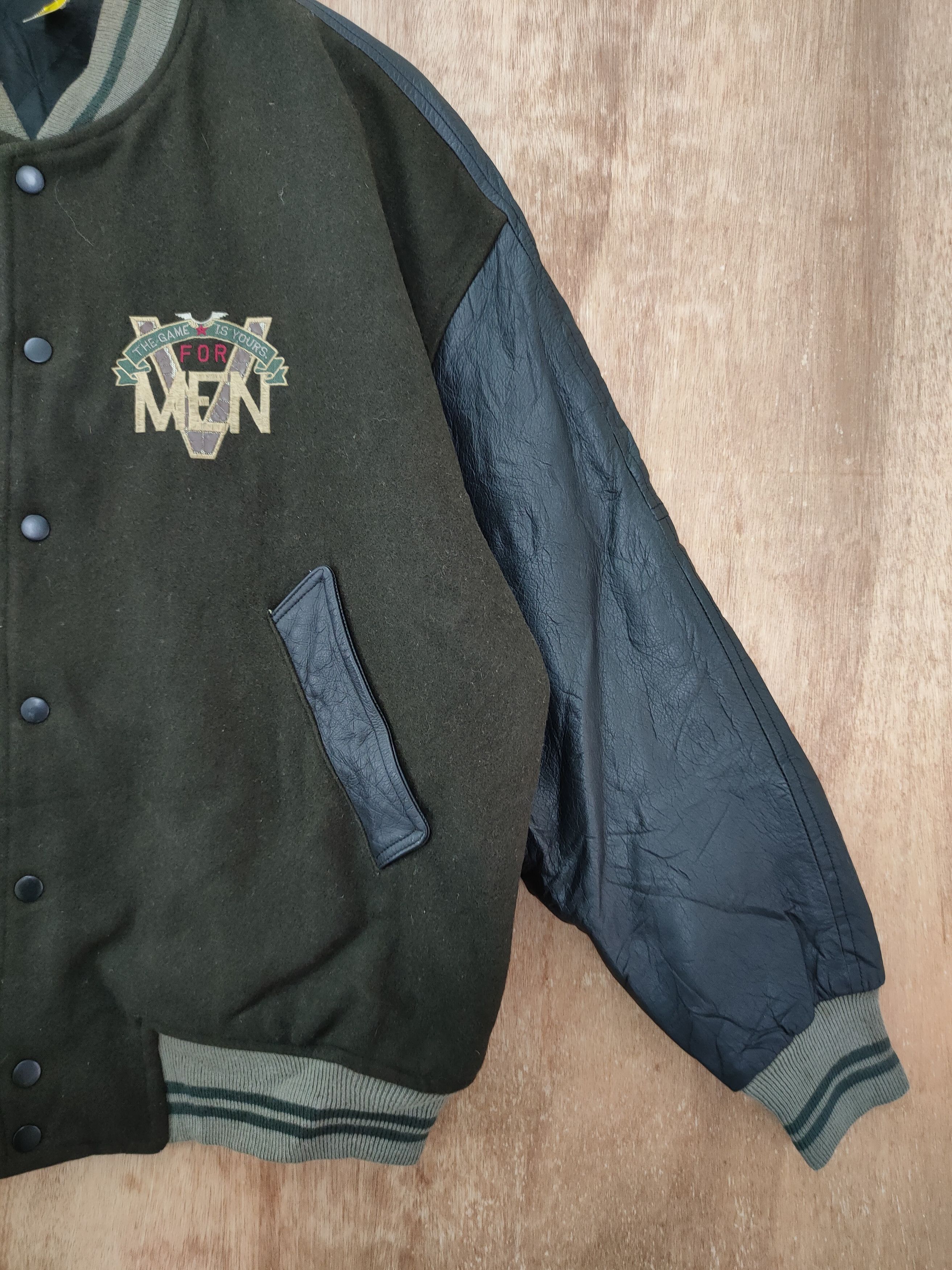 Japanese Brand DL Boutique Vendome V Men varsity wool jacket vintage #4092 Size US L / EU 52-54 / 3 - 9 Thumbnail