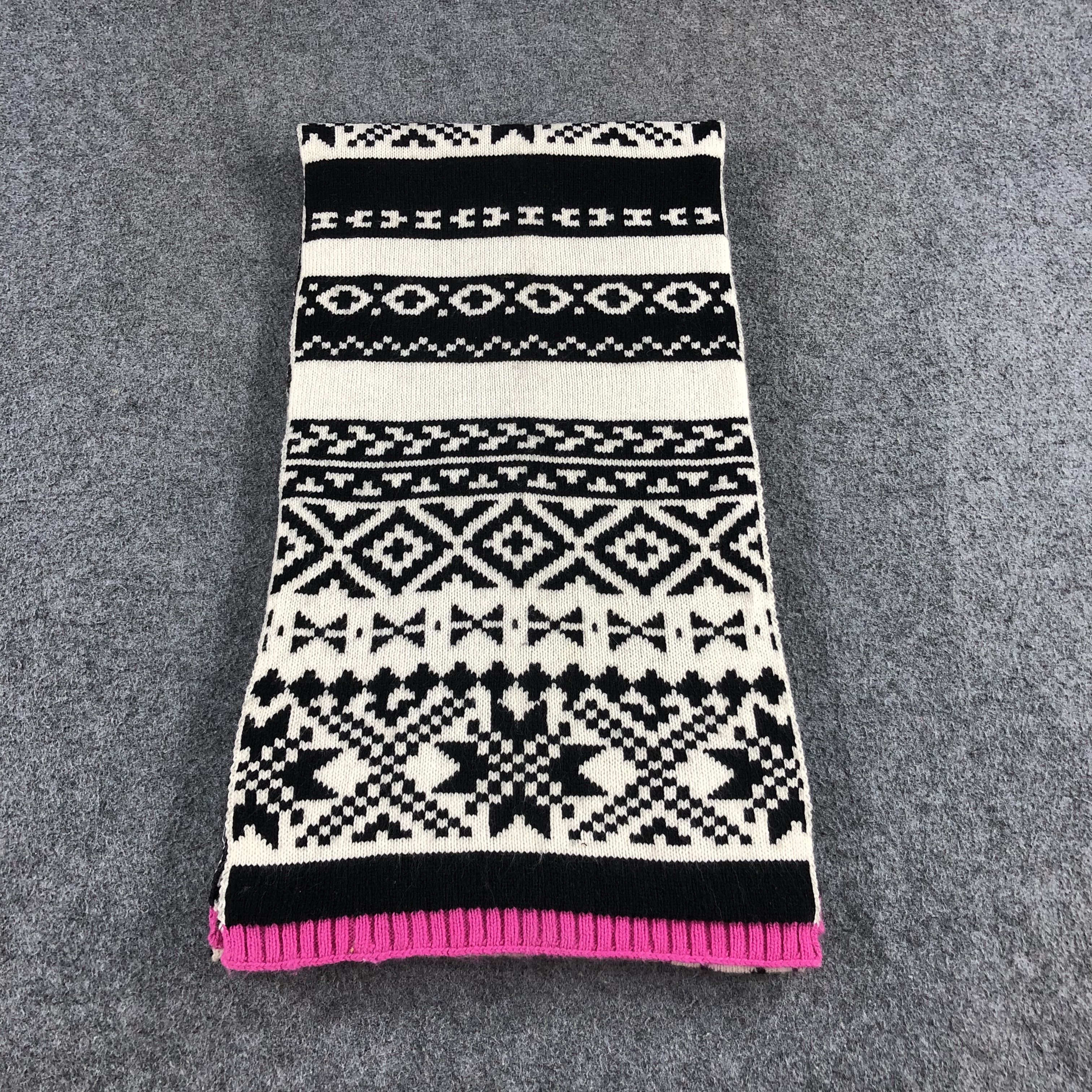 image of Gap Native Navajo Design Scarf Muffler Wool V983, Men's