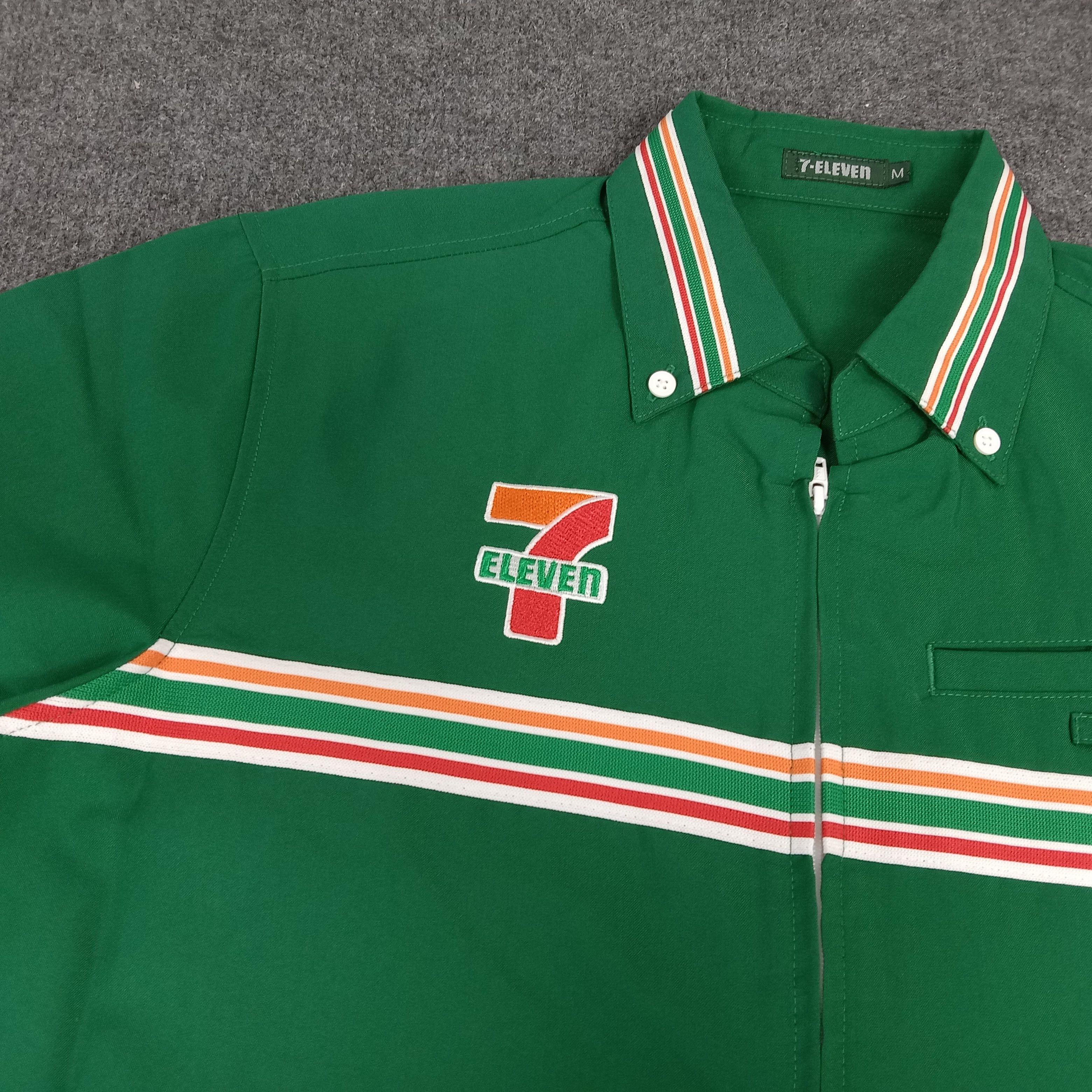 Japanese Brand × Vintage 7 Eleven Japanese Worker Uniform Jacket Size US M / EU 48-50 / 2 - 2 Thumbnail