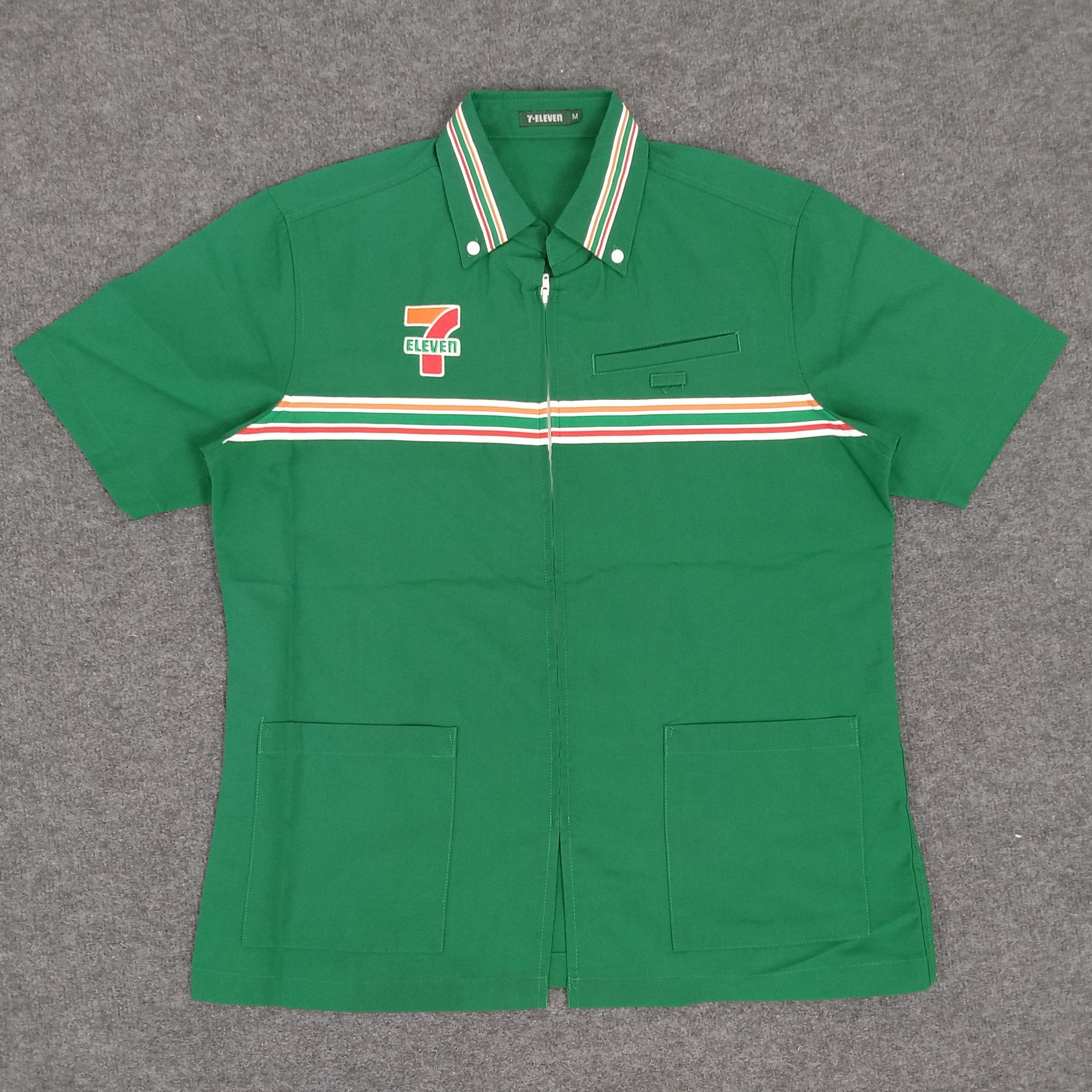 Japanese Brand × Vintage 7 Eleven Japanese Worker Uniform Jacket Size US M / EU 48-50 / 2 - 1 Thumbnail