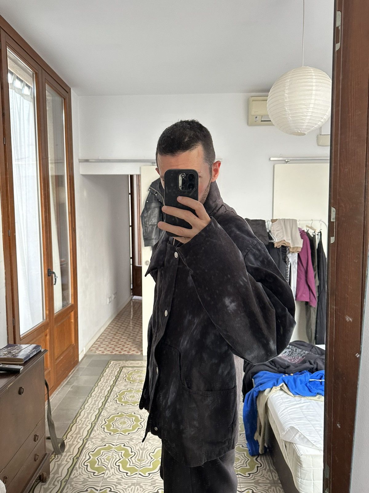 AFFXWRKS Affxwrks Corso Jacket Heavy Twill Stain Black Size US XL / EU 56 / 4 - 3 Thumbnail