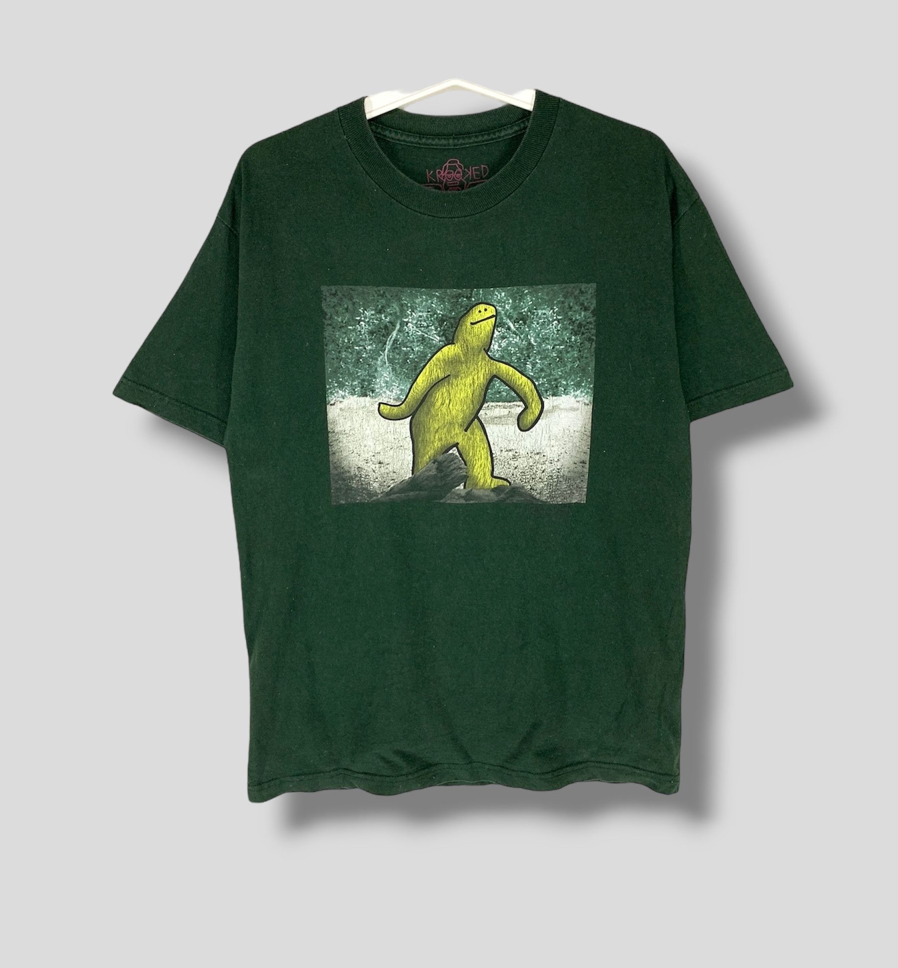 Vintage 00s Krooked skateboard shmoo tshirt