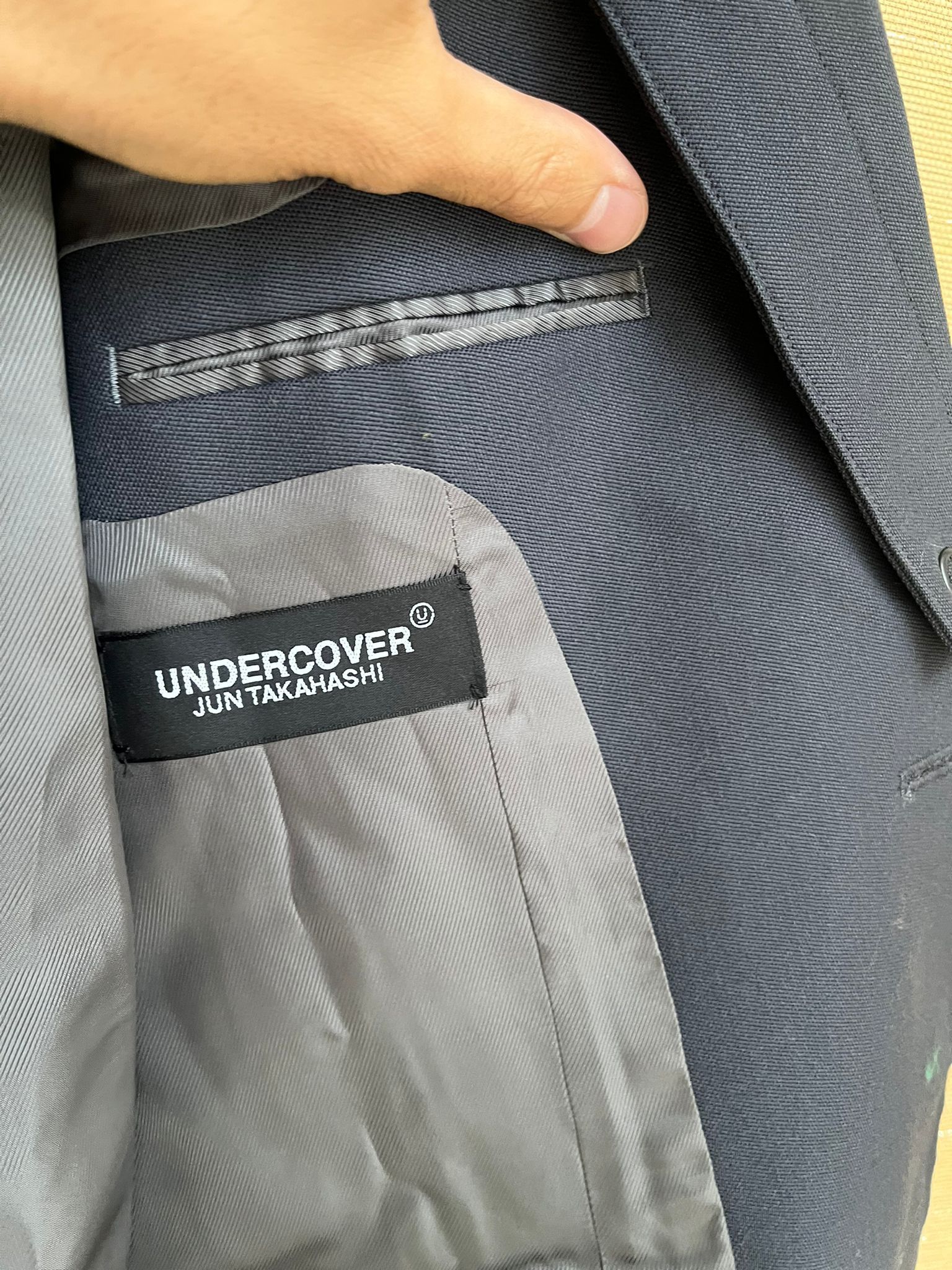Undercover Contrast Coat in Blue Grey Size US M / EU 48-50 / 2 - 16 Thumbnail