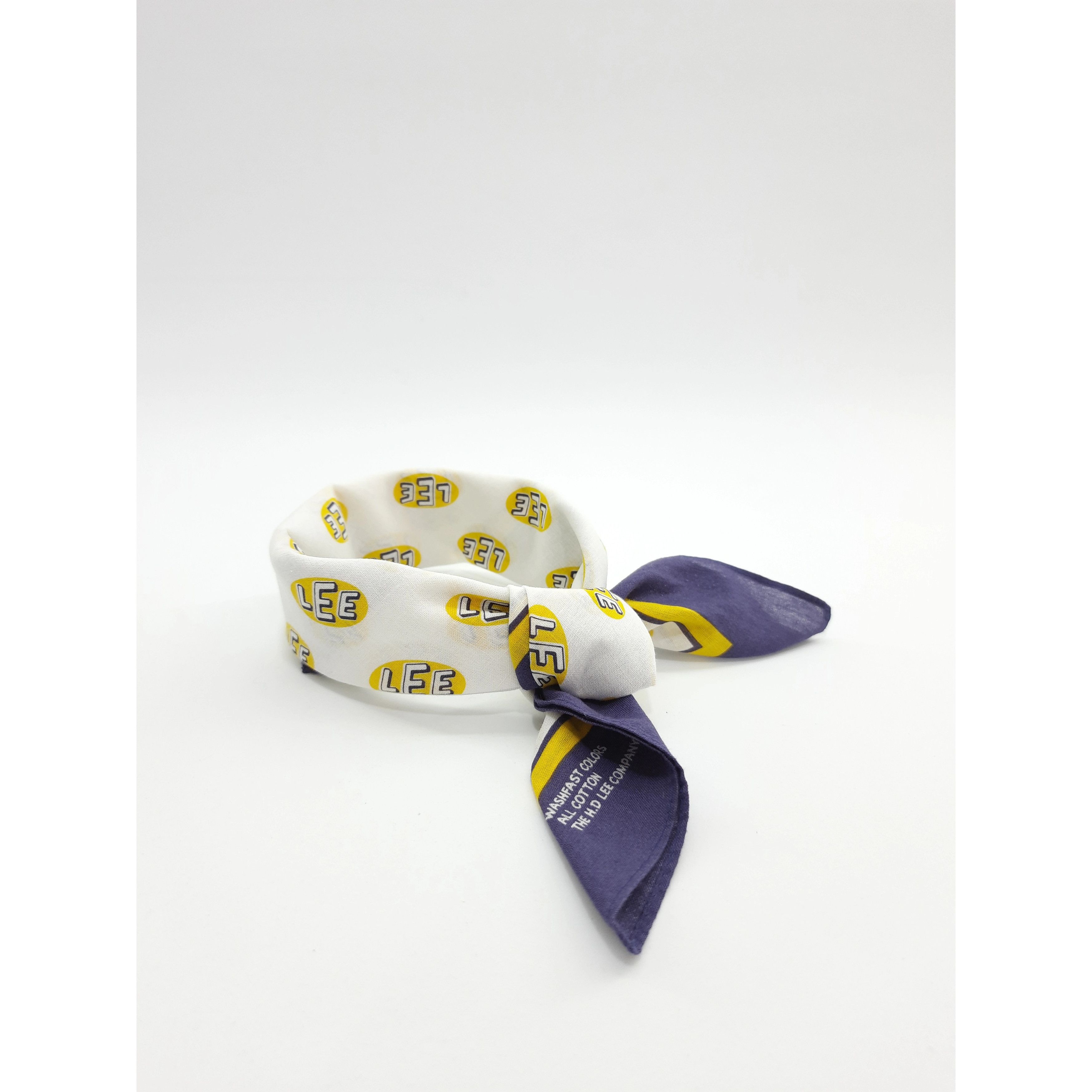 Lee × Vintage Lee Bandana / Handkerchief / Neckerchief - Hk349 Size ONE SIZE - 1 Thumbnail