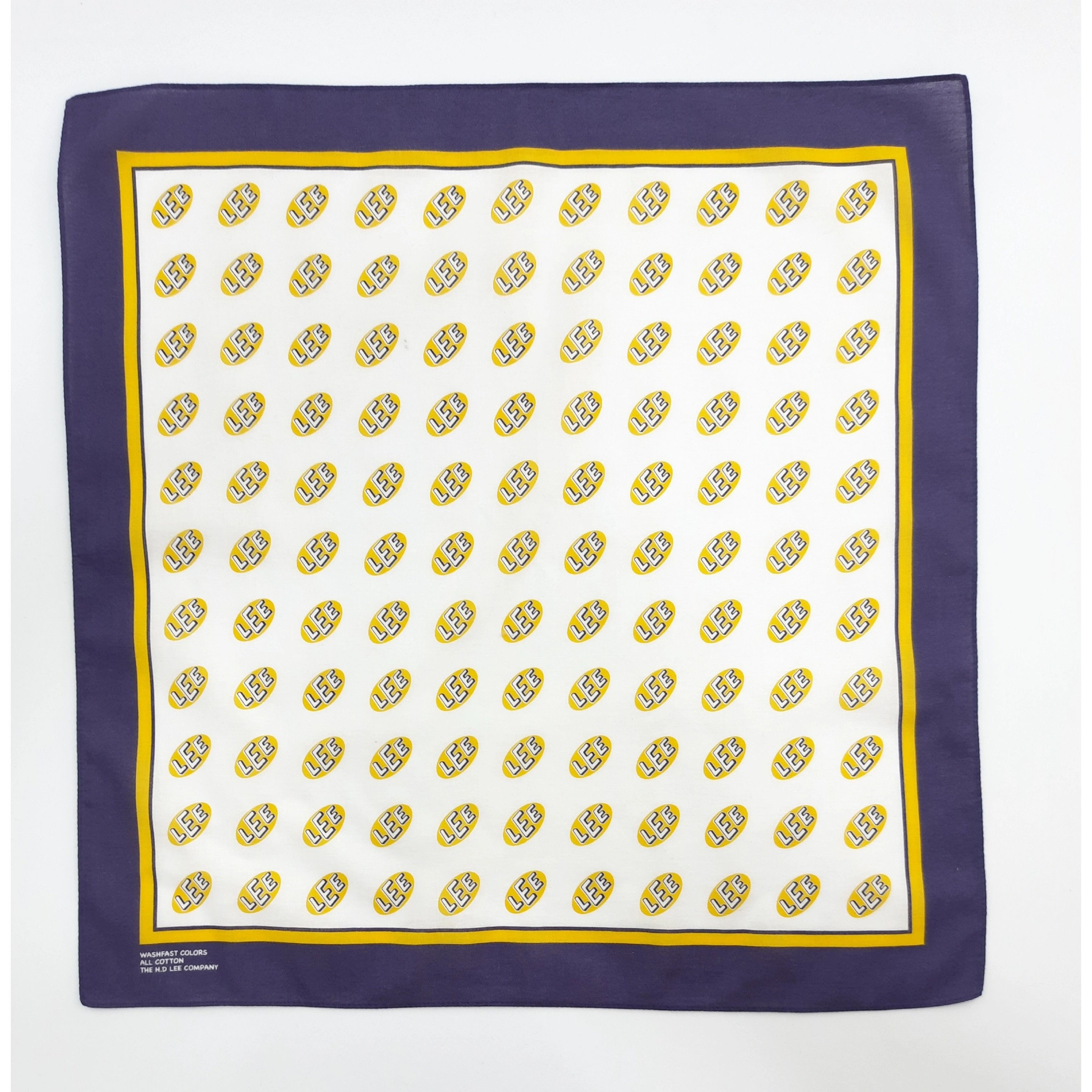 Lee × Vintage Lee Bandana / Handkerchief / Neckerchief - Hk349 Size ONE SIZE - 2 Thumbnail