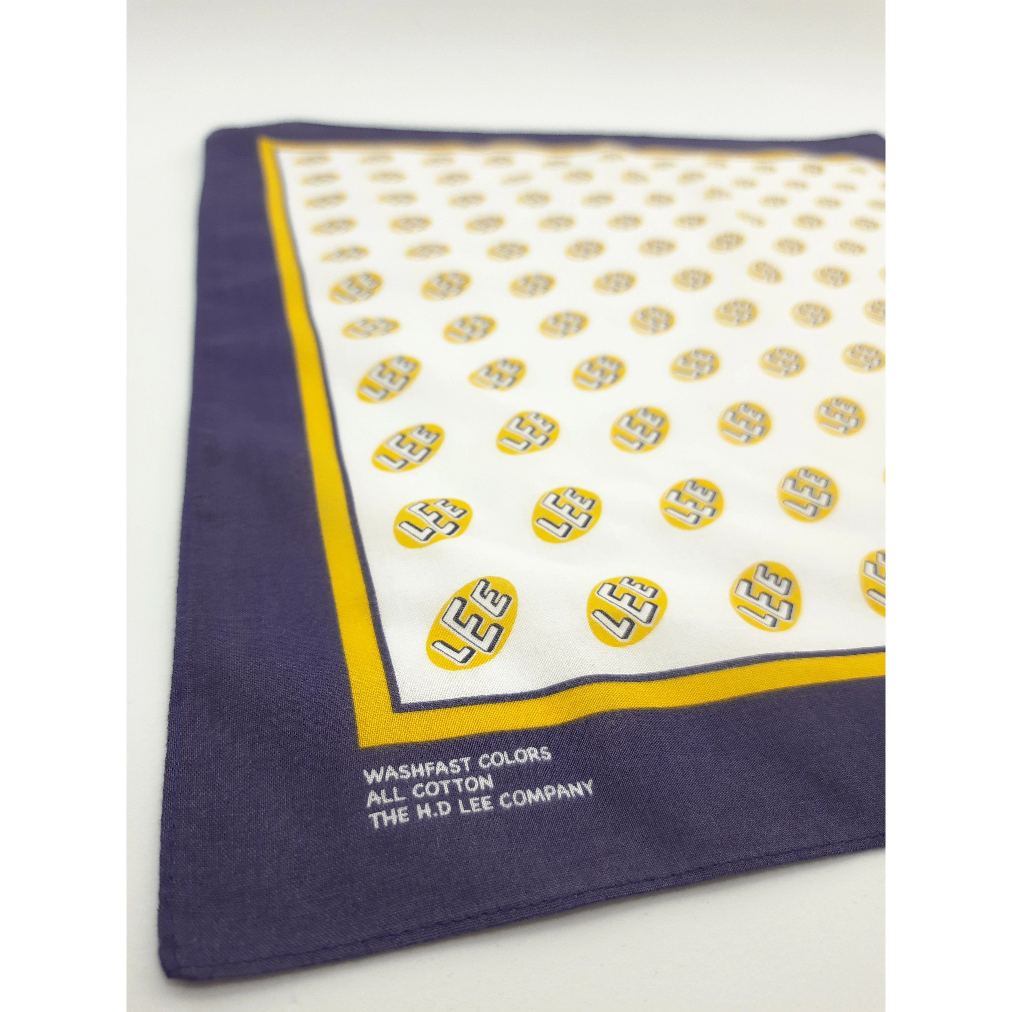 Lee × Vintage Lee Bandana / Handkerchief / Neckerchief - Hk349 Size ONE SIZE - 3 Thumbnail