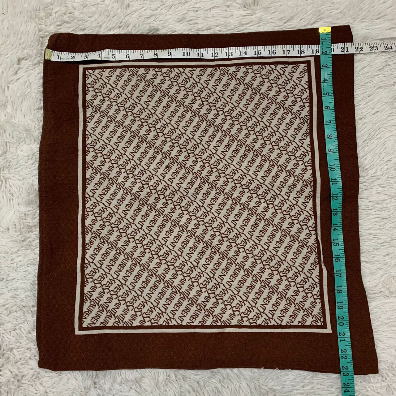 Yves Saint Laurent YSL Linge de Maison Pillow Case/Cover Size ONE SIZE - 2 Thumbnail