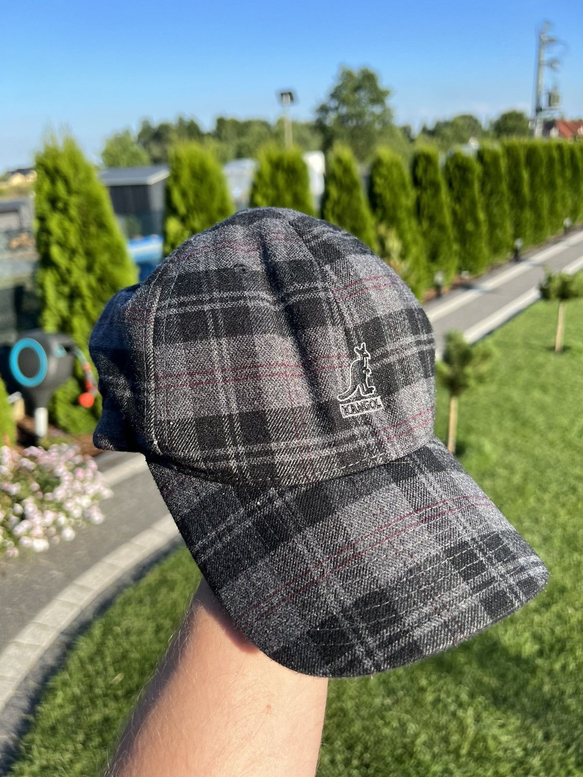 Kangol Kangol British checked pattern hat Size ONE SIZE - 4 Thumbnail