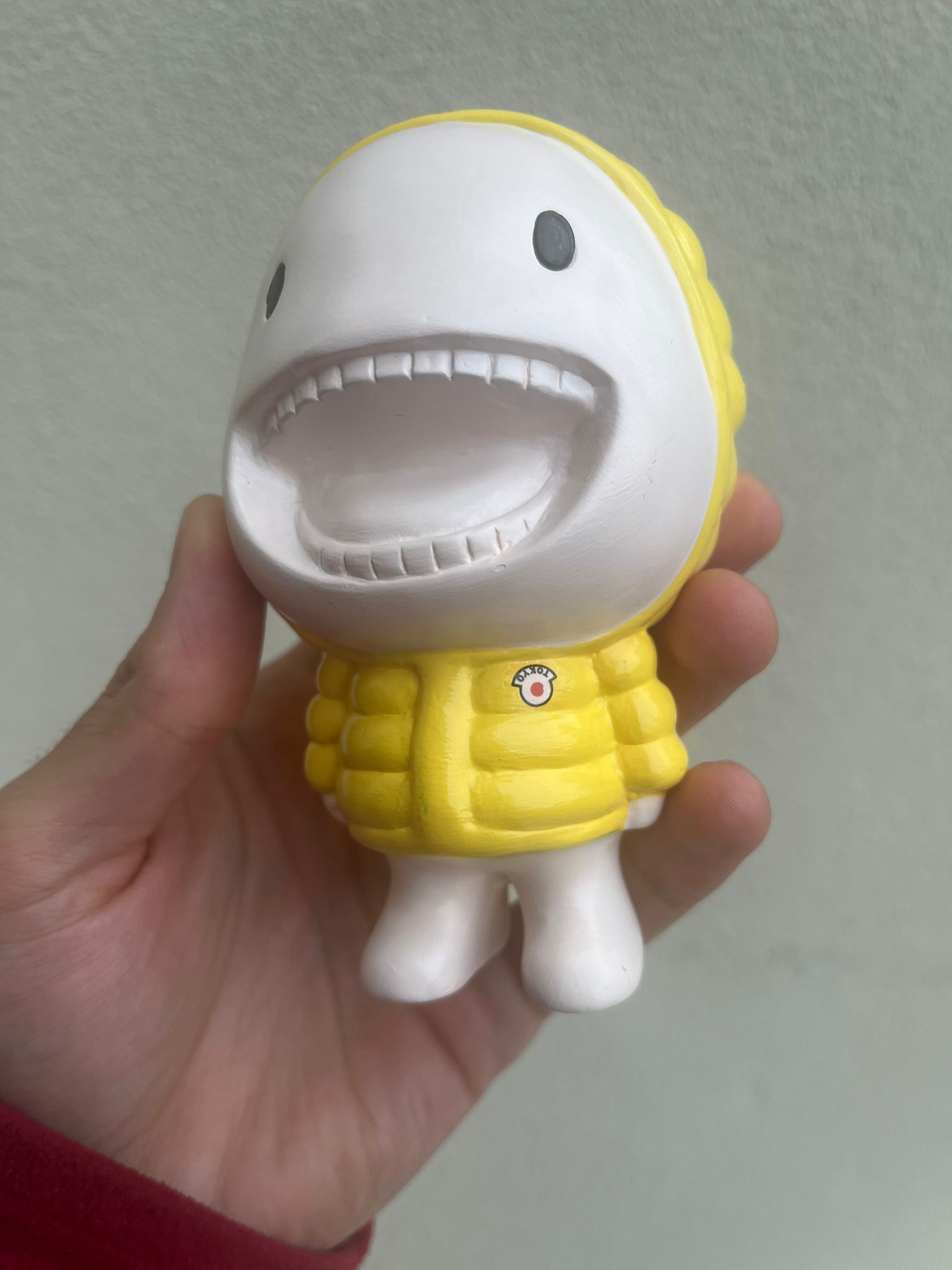 Moncler o1rshd1 Gremlin Display Doll in Yellow & White Size ONE SIZE - 2 Thumbnail