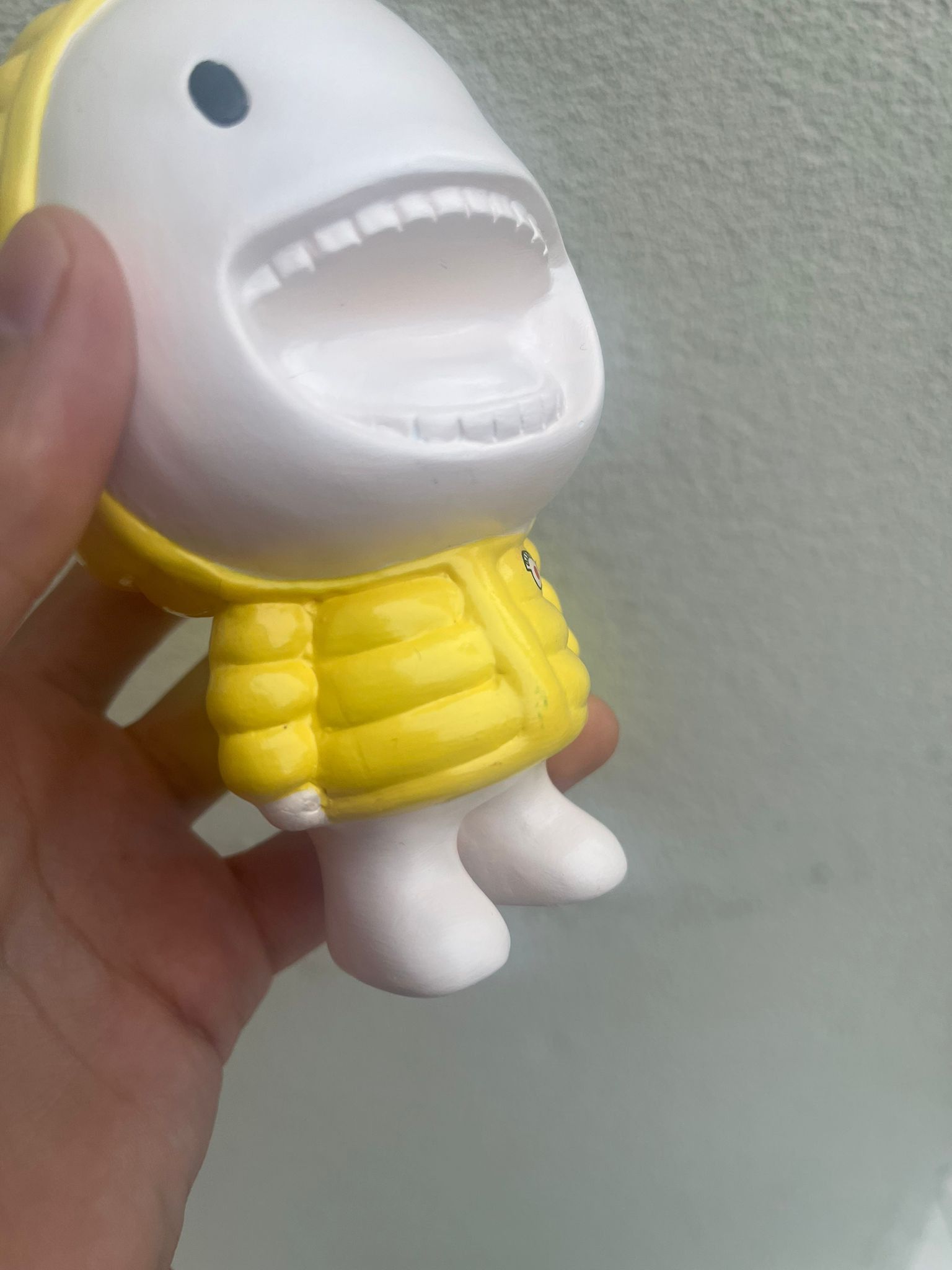 Moncler o1rshd1 Gremlin Display Doll in Yellow & White Size ONE SIZE - 9 Thumbnail