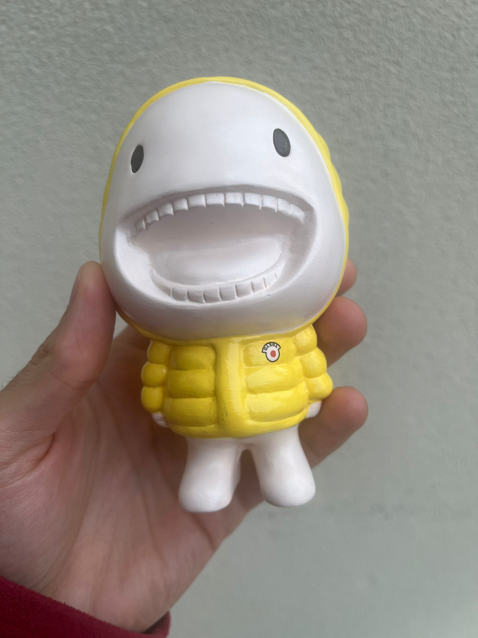 Moncler o1rshd1 Gremlin Display Doll in Yellow & White Size ONE SIZE - 3 Thumbnail