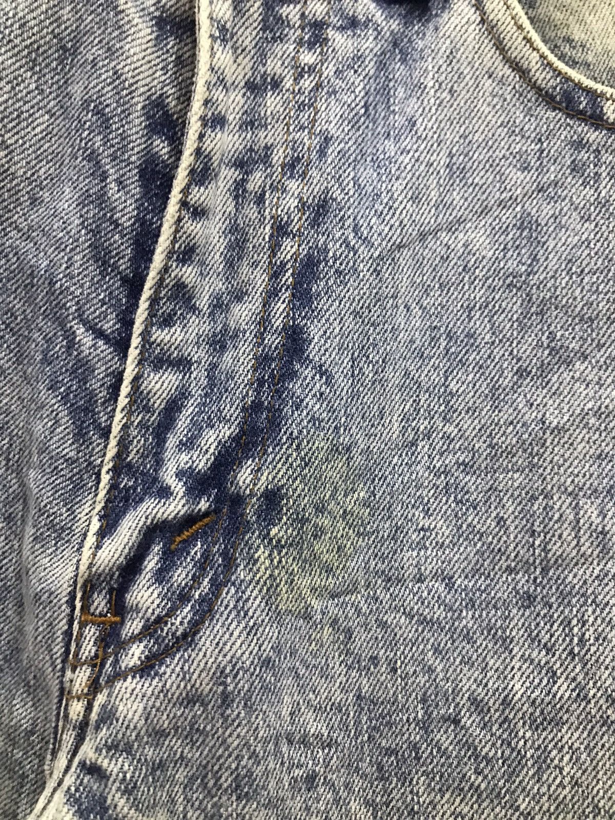 Levi's VTG LEVIS CAPITAL E asid wash denim jeans Size US 27 - 5 Thumbnail